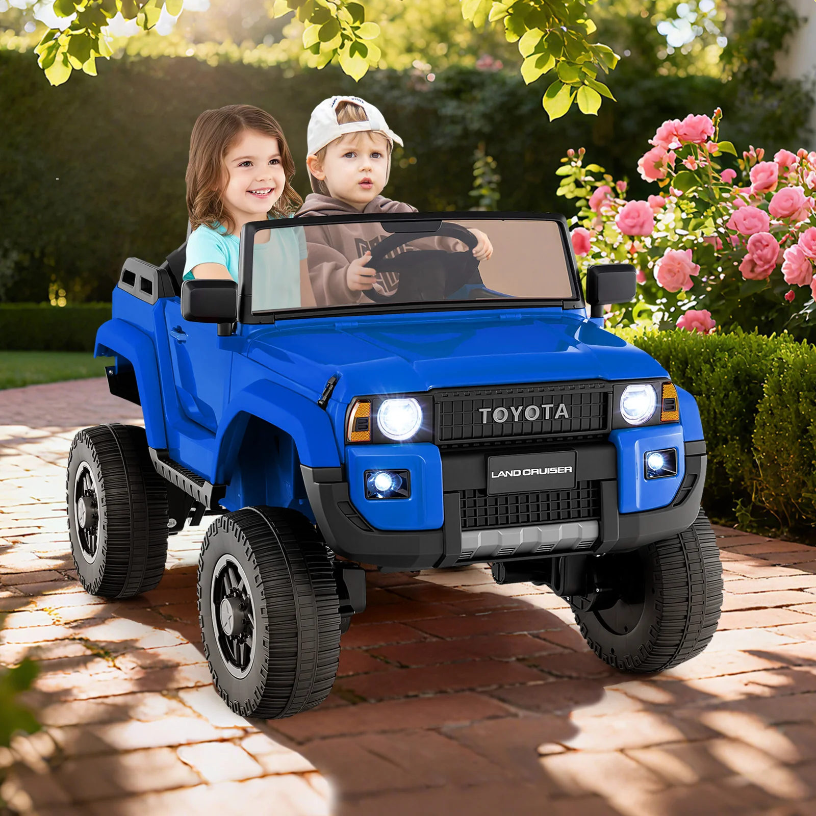 24V 2 Seater Ride on Car 4WD/2WD Switchable for Kids with Remote for Ages 3+ - Image 17