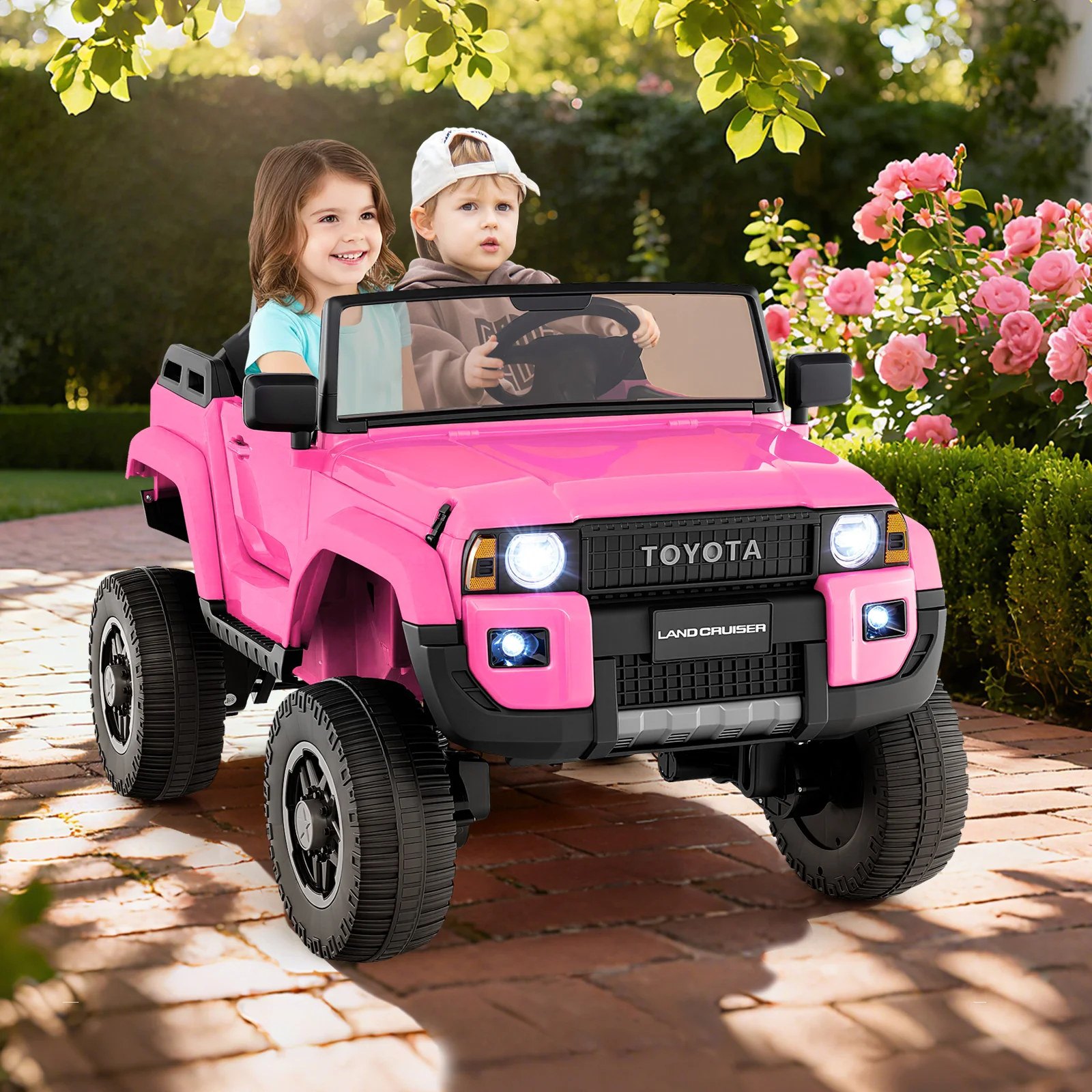 24V 2 Seater Ride on Car 4WD/2WD Switchable for Kids with Remote for Ages 3+ - Image 25