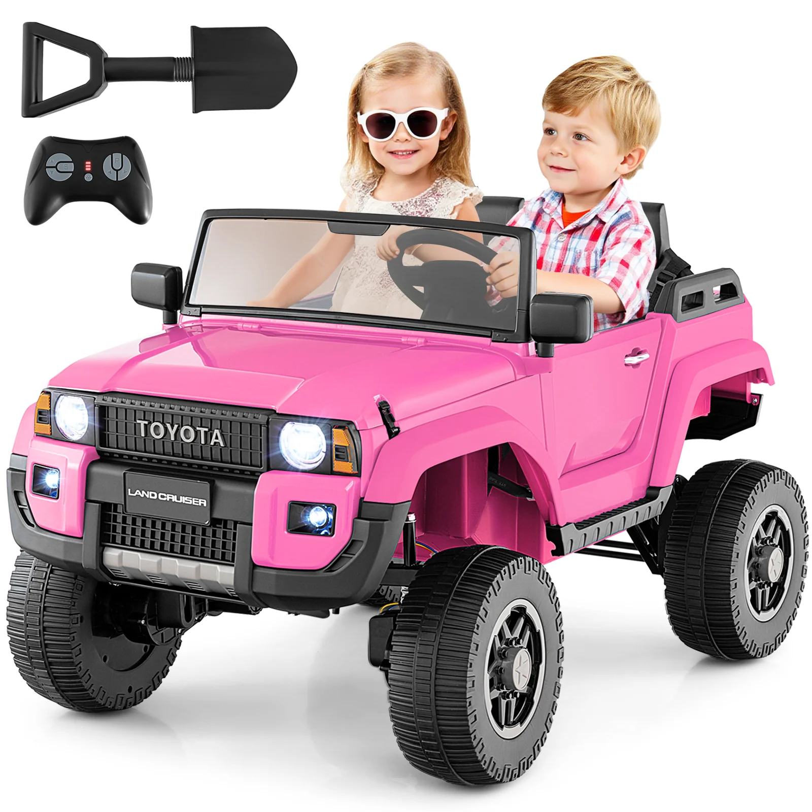 24V 2 Seater Ride on Car 4WD/2WD Switchable for Kids with Remote for Ages 3+ - Image 29
