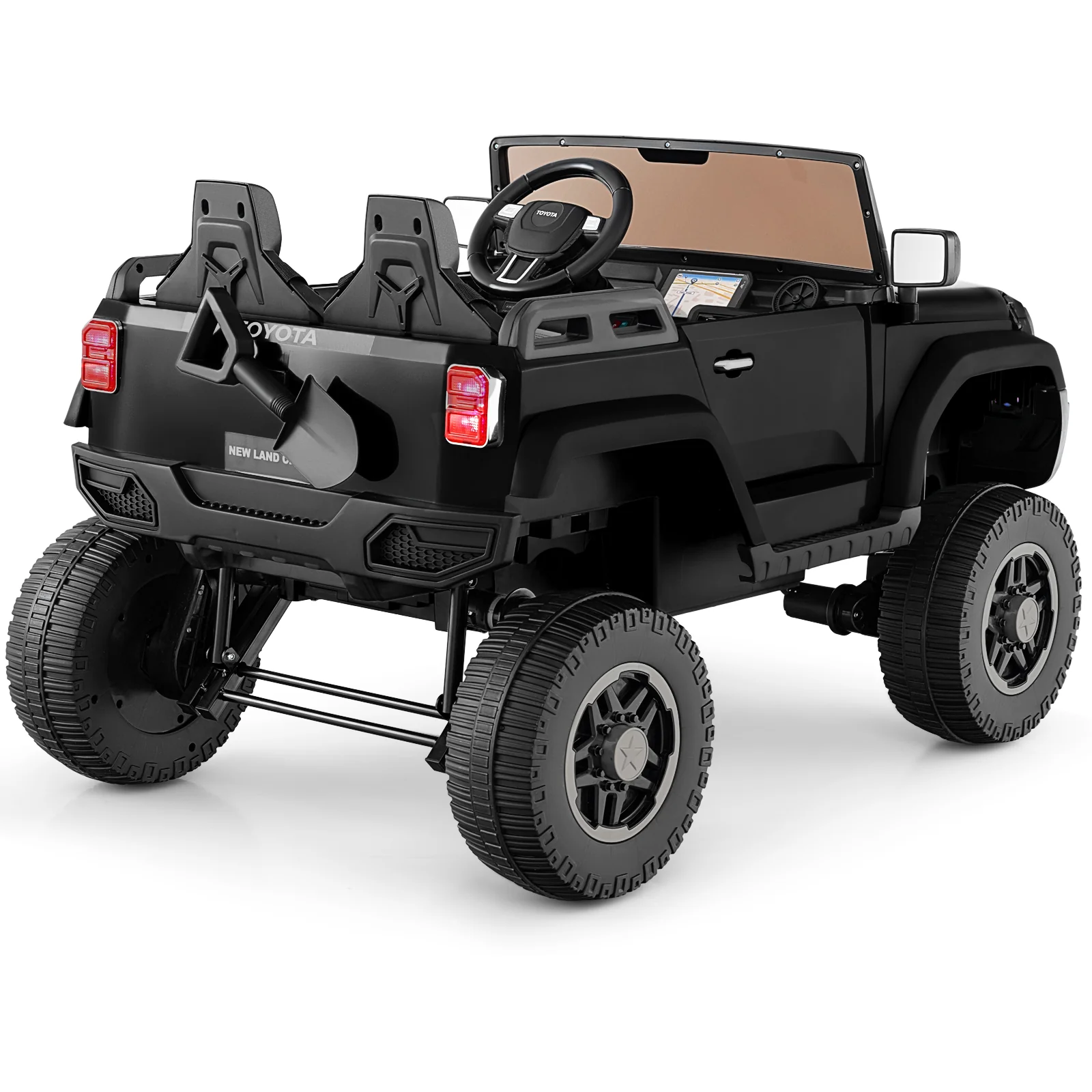 24V 2 Seater Ride on Car 4WD/2WD Switchable for Kids with Remote for Ages 3+ - Image 3