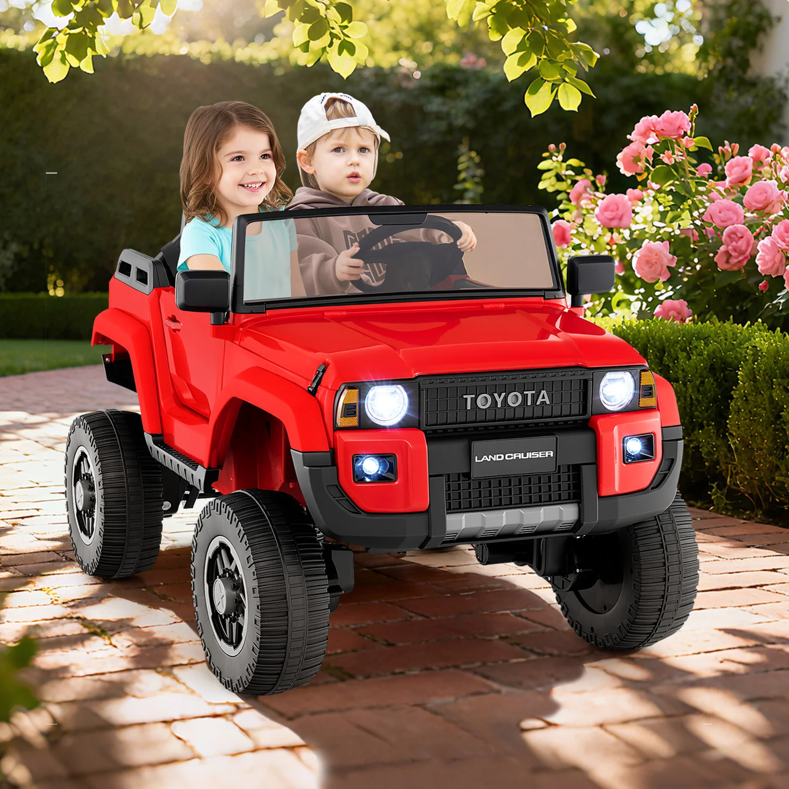 24V 2 Seater Ride on Car 4WD/2WD Switchable for Kids with Remote for Ages 3+ - Image 33