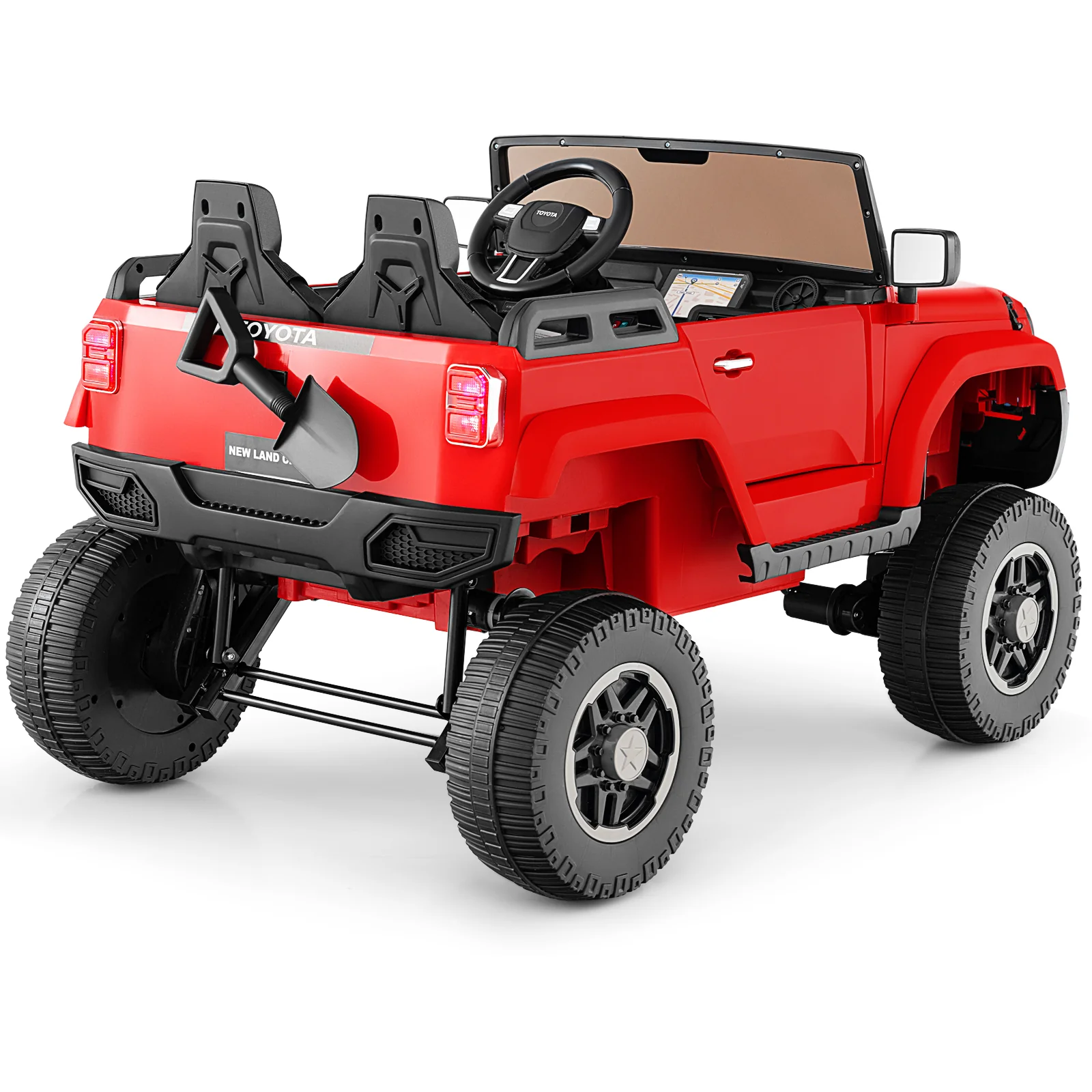 24V 2 Seater Ride on Car 4WD/2WD Switchable for Kids with Remote for Ages 3+ - Image 38