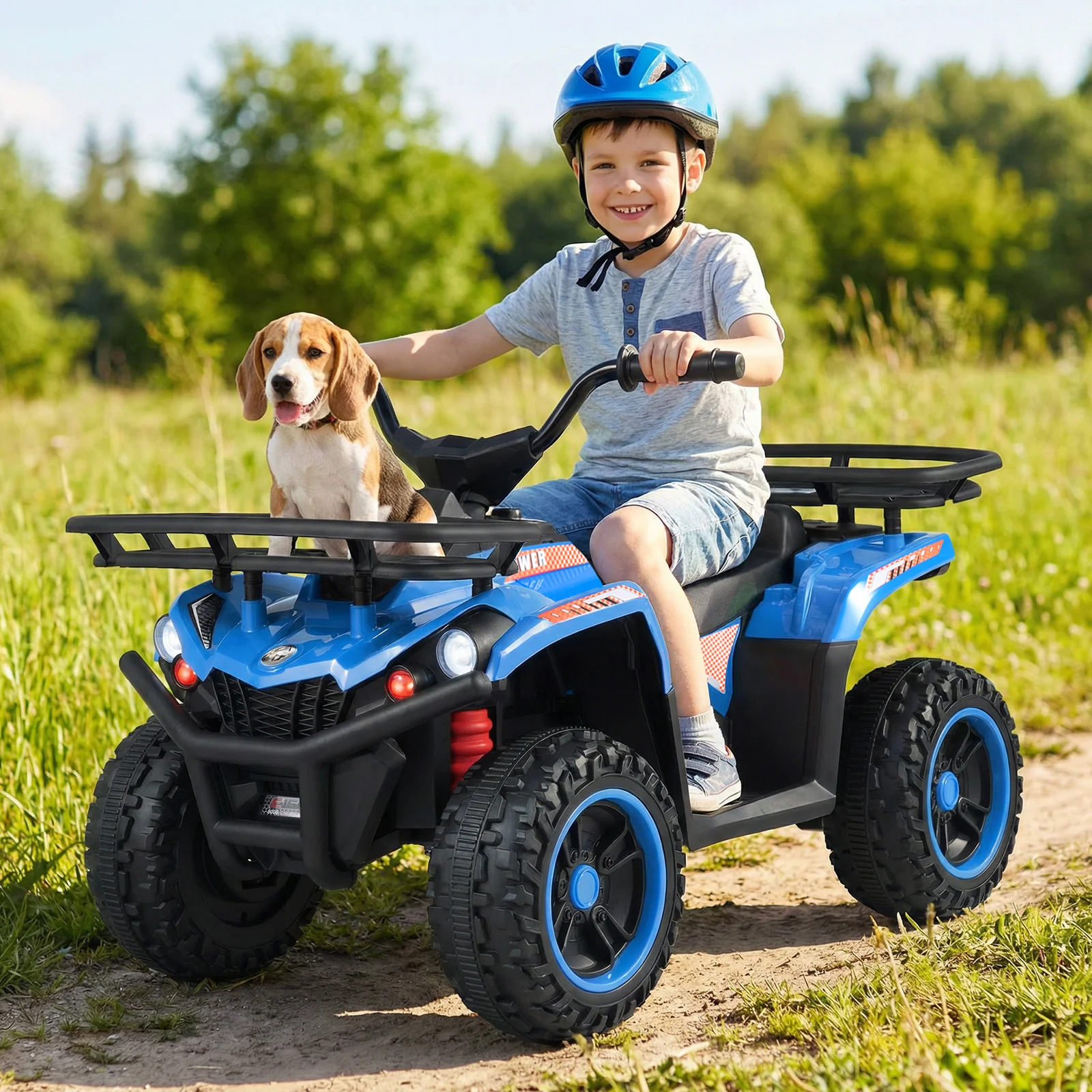 24V Electric Ride On Quad with LED Headlights - Image 17