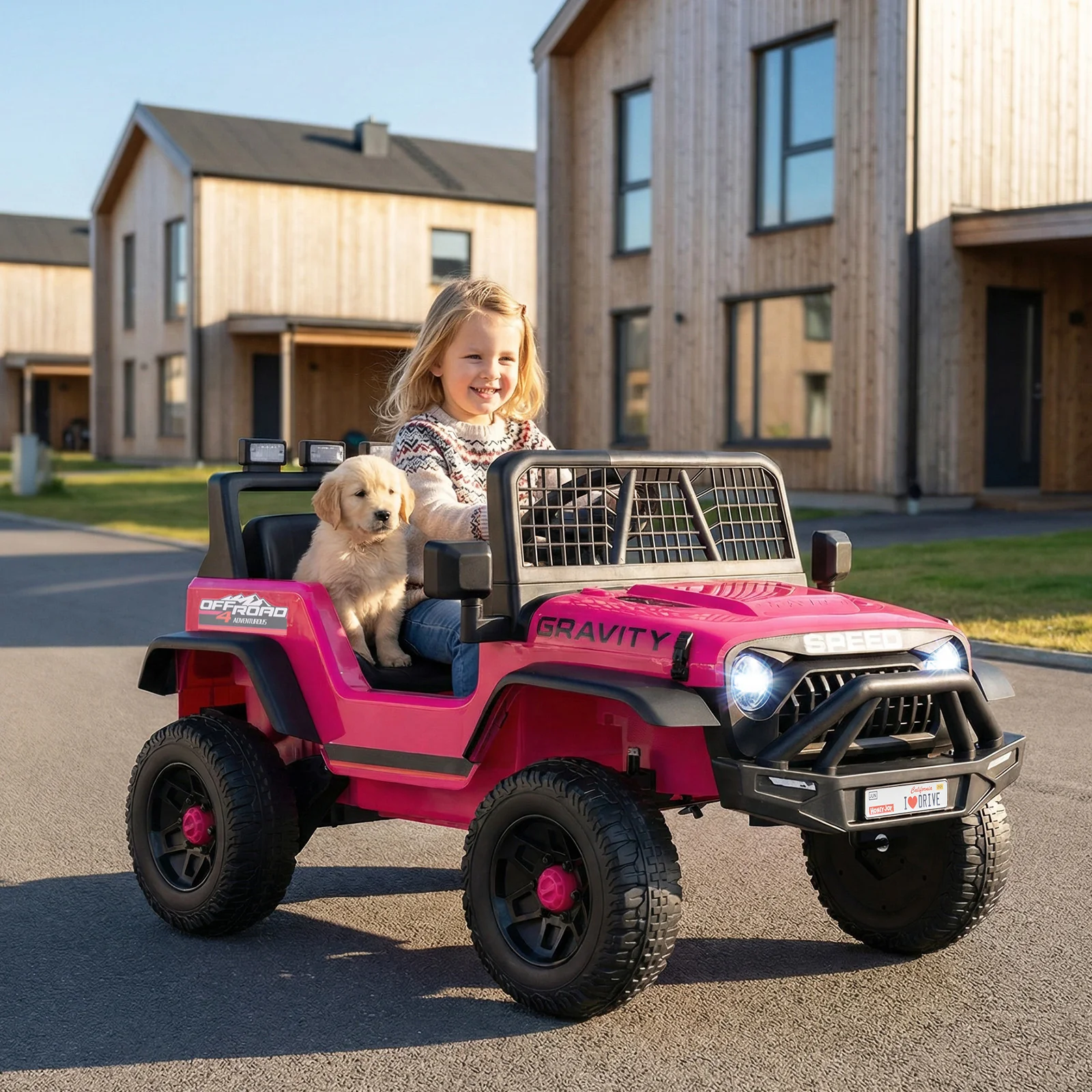 24V Ride On Car for Kids with Parent Remote Control and Music - Image 17