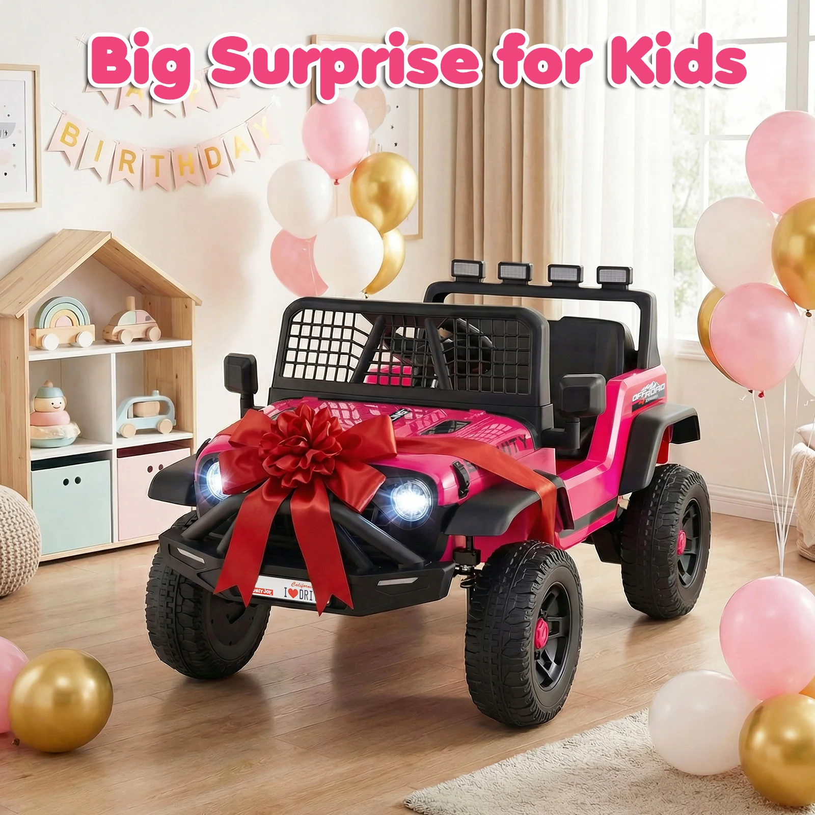 24V Ride On Car for Kids with Parent Remote Control and Music - Image 18