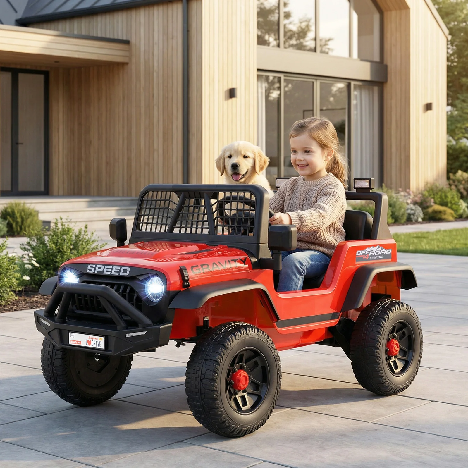 24V Ride On Car for Kids with Parent Remote Control and Music - Image 25