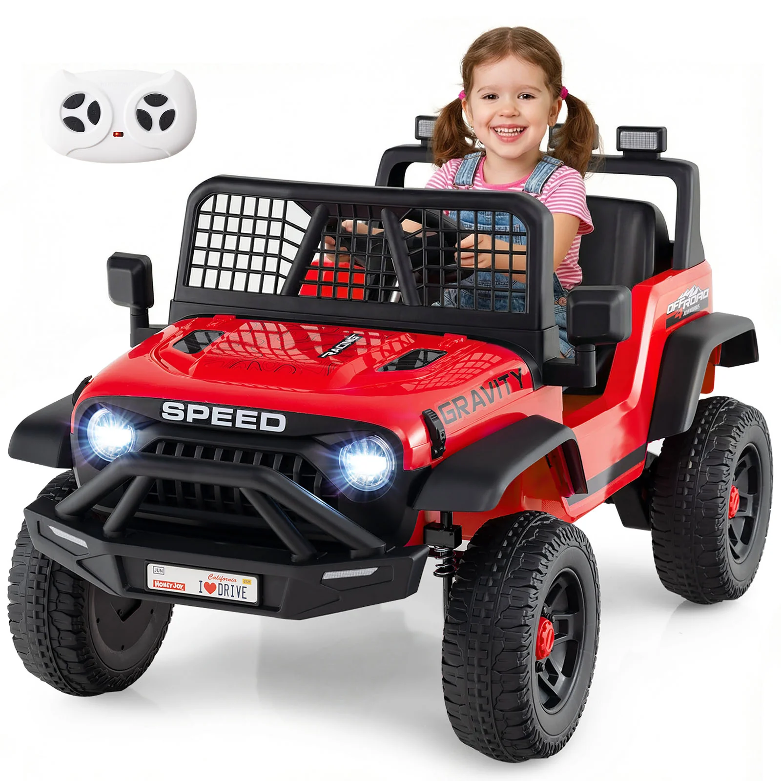 24V Ride On Car for Kids with Parent Remote Control and Music - Image 28