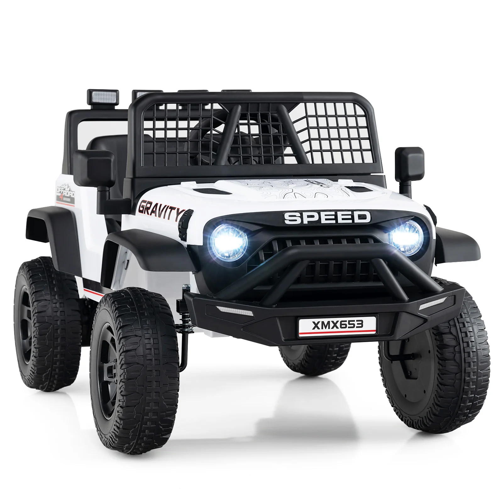 24V Ride On Car for Kids with Parent Remote Control and Music - Image 3