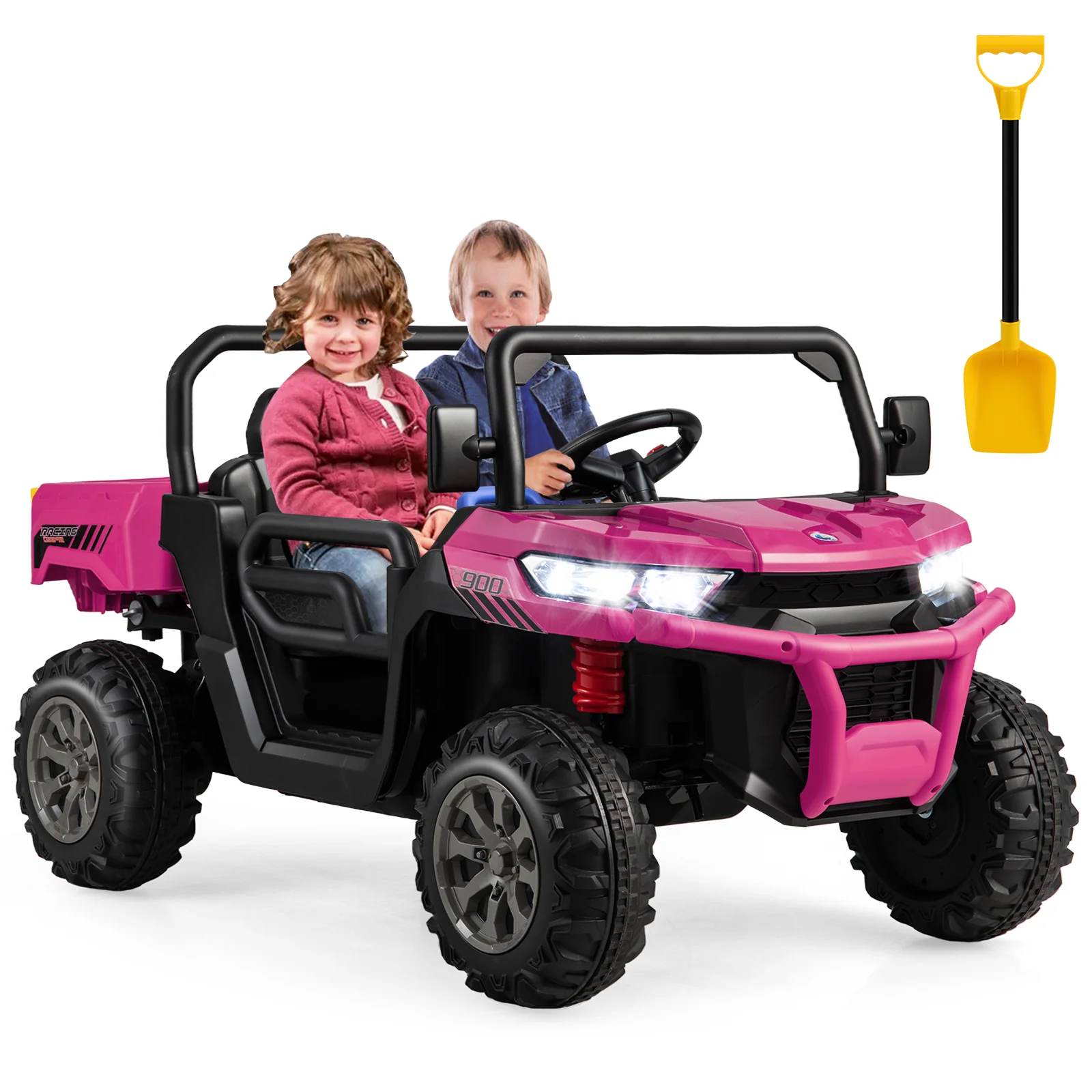 24V Ride On Kids Car with Dump Bed and Remote Control - Image 11