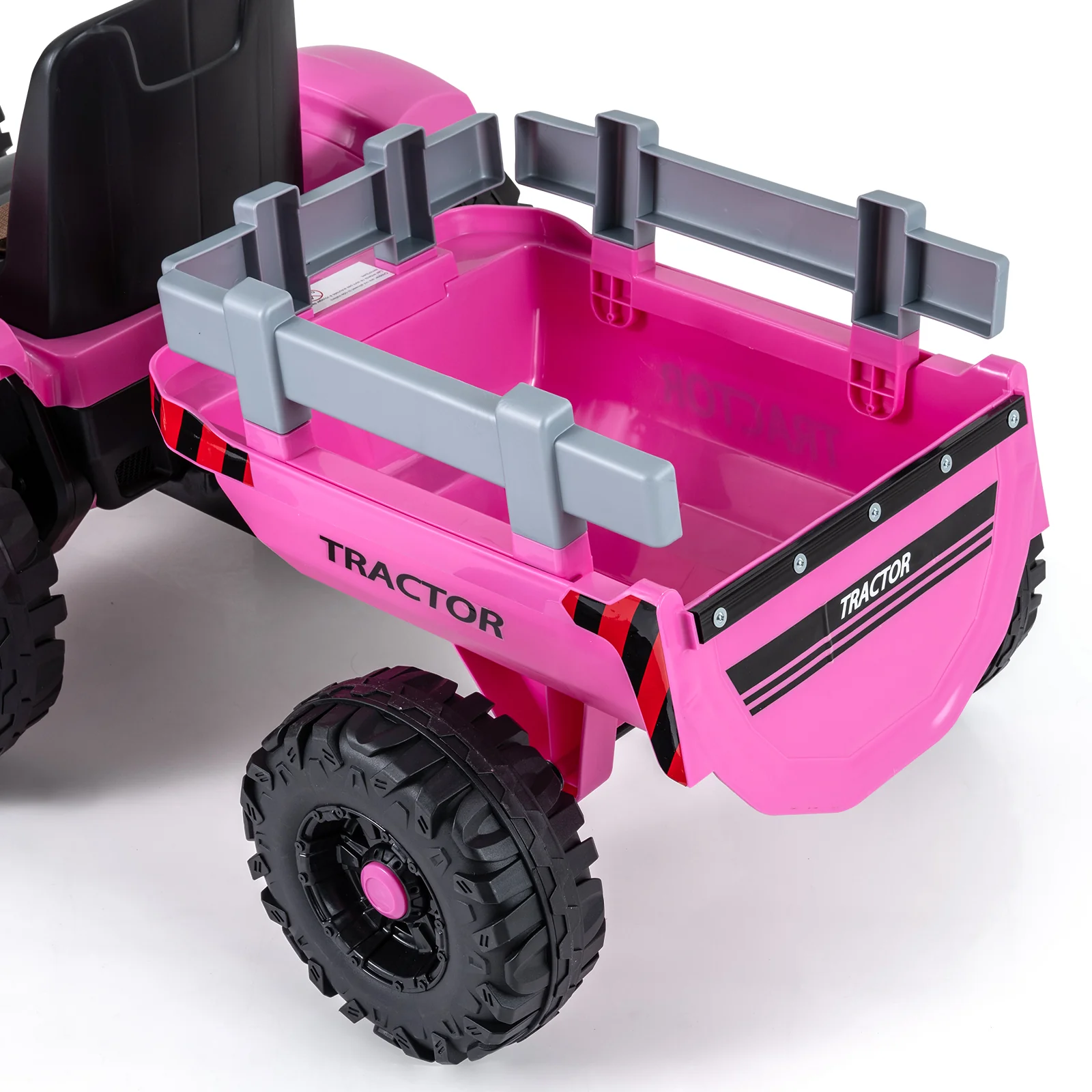 24V Ride On Tractor for Kids Electric Vehicle with Detachable Trailer and Remote Control - Image 30