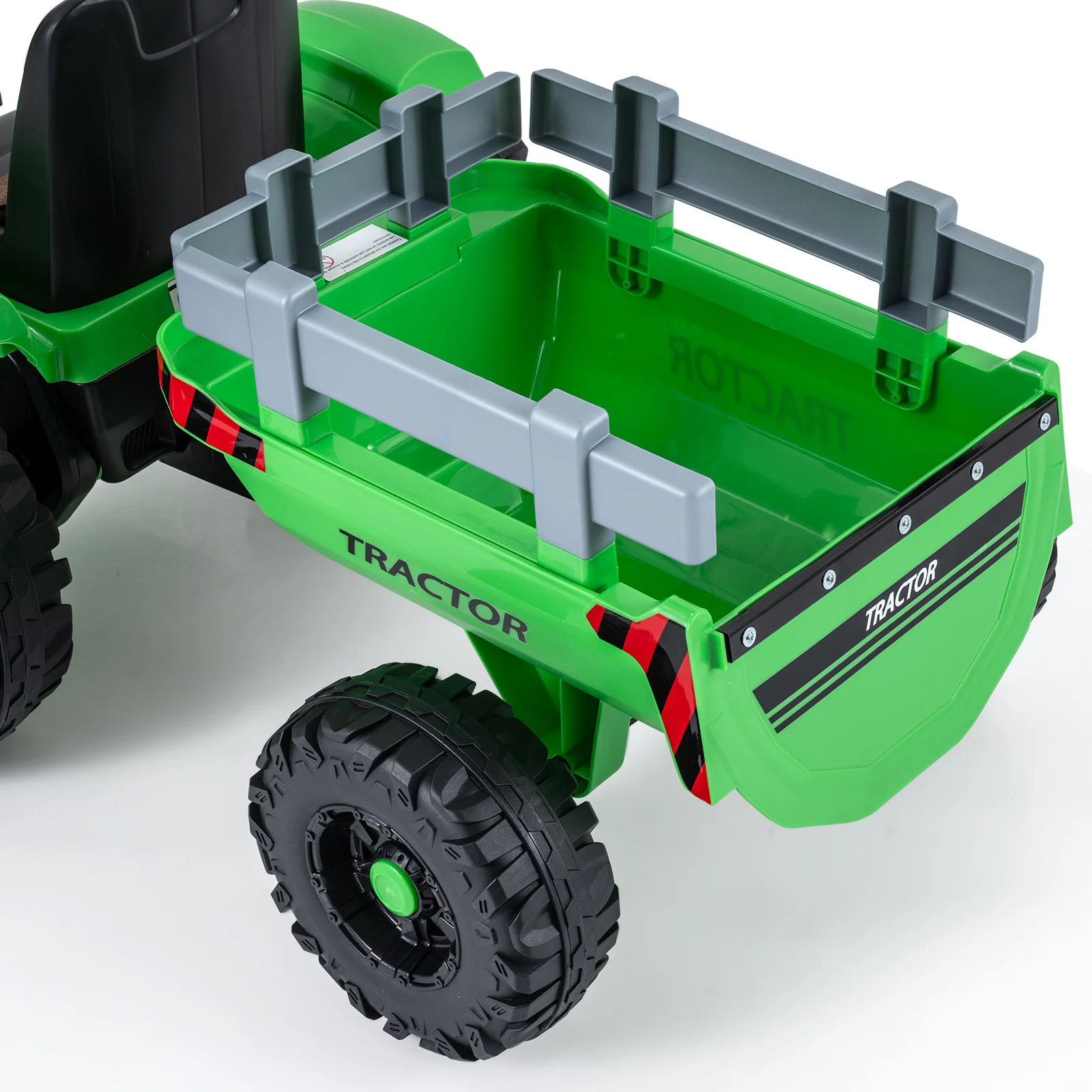 24V Ride On Tractor for Kids Electric Vehicle with Detachable Trailer and Remote Control - Image 5