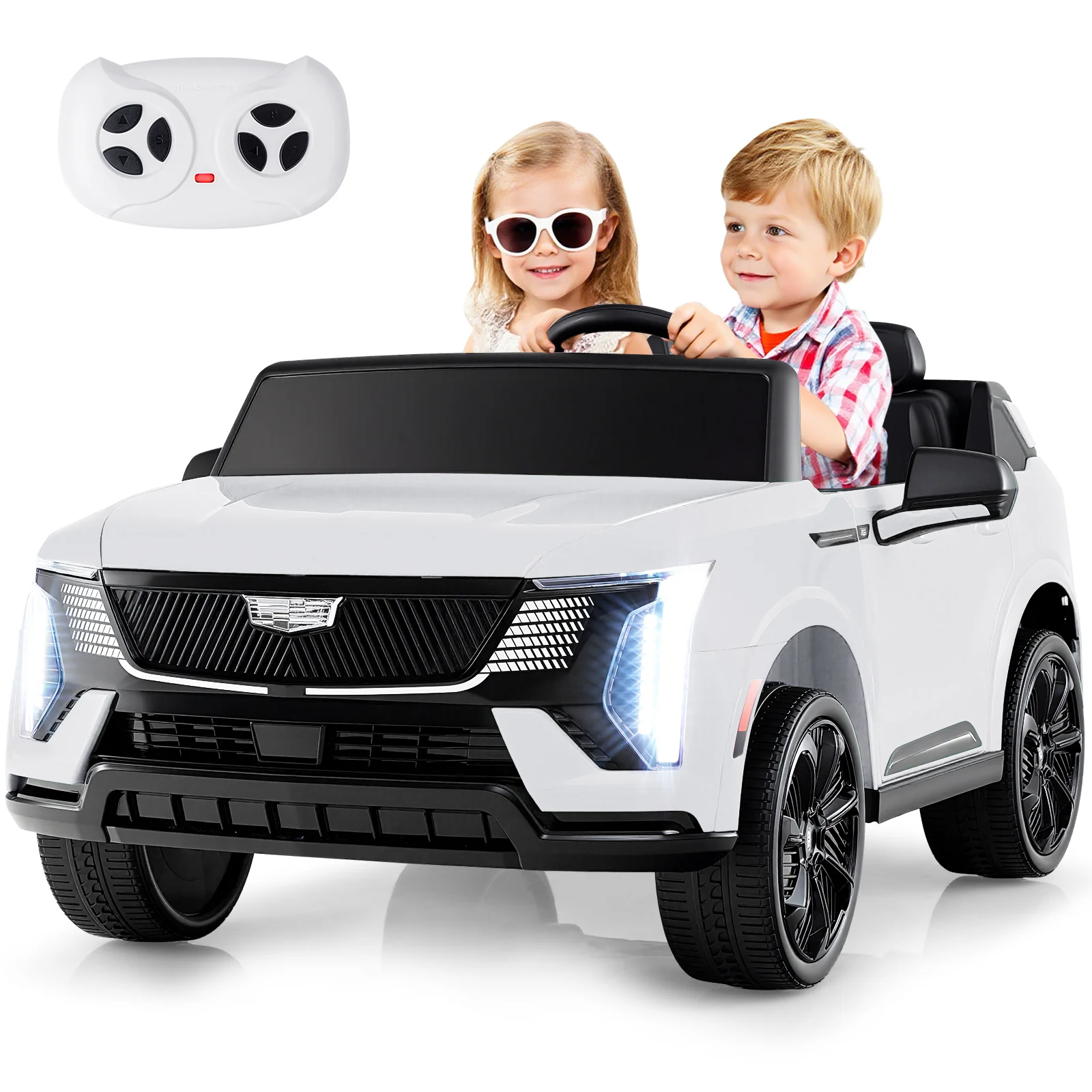 24V Ride on Truck 2-Seater Licensed Cadillac with Remote Control - Image 19