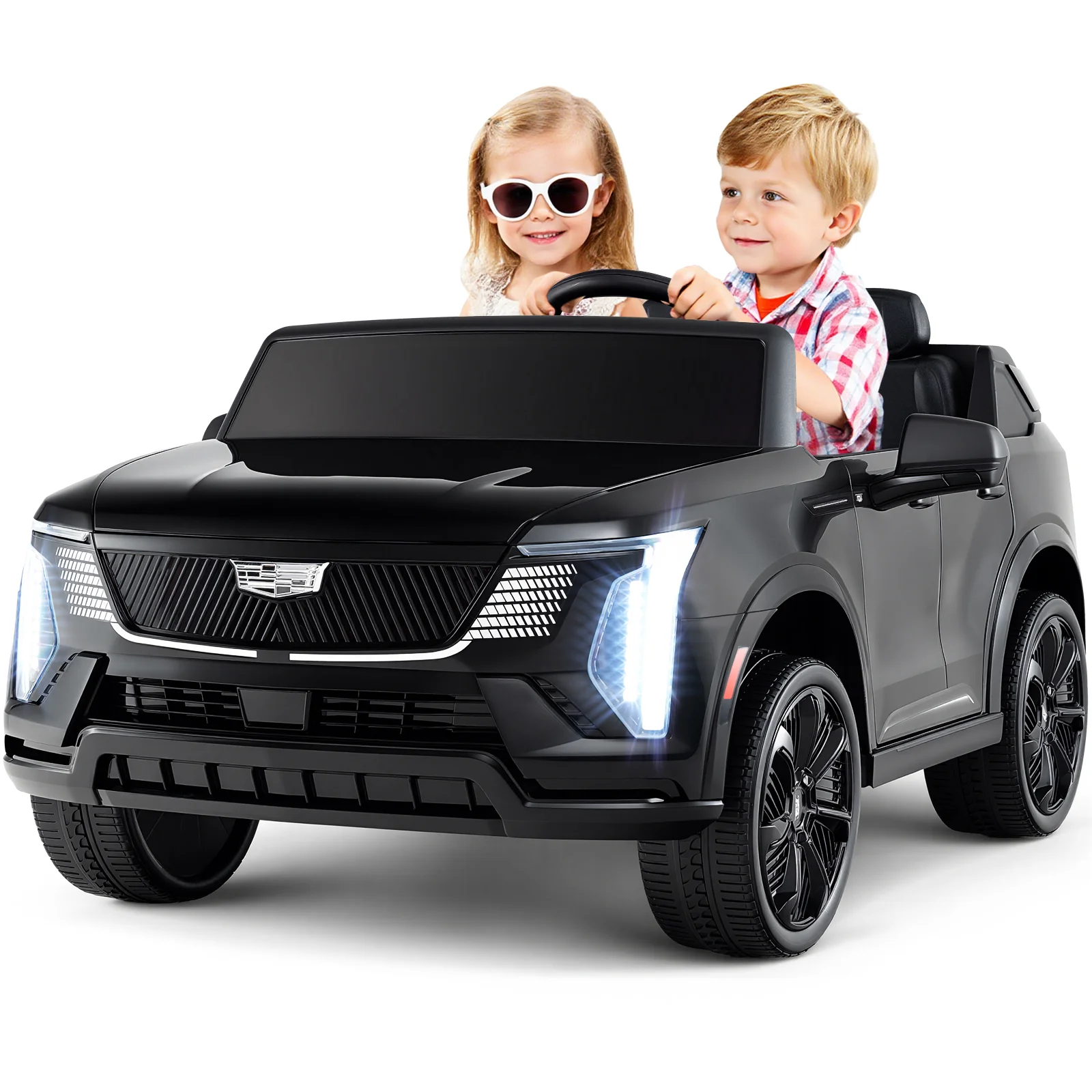 24V Ride on Truck 2-Seater Licensed Cadillac with Remote Control - Image 6