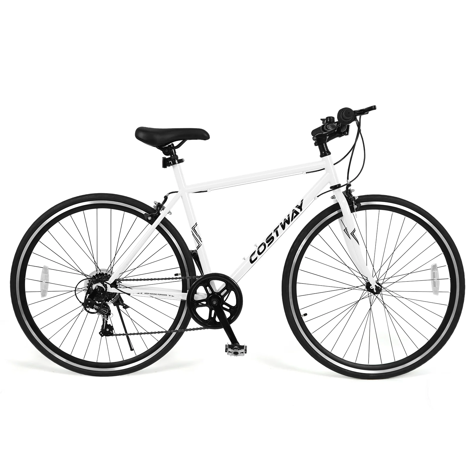 26 Inch Mountain Bike Adjustable with 6-Speed and All-terrain Rubber Wheels - Image 28
