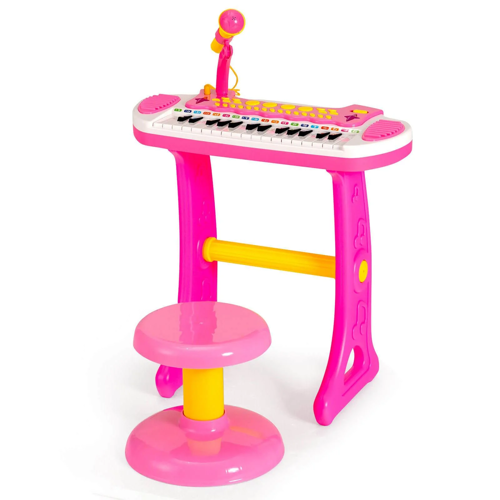 31-Key Kids Piano Keyboard Toy with Microphone and Multiple Sounds for Age 3+ - Image 11