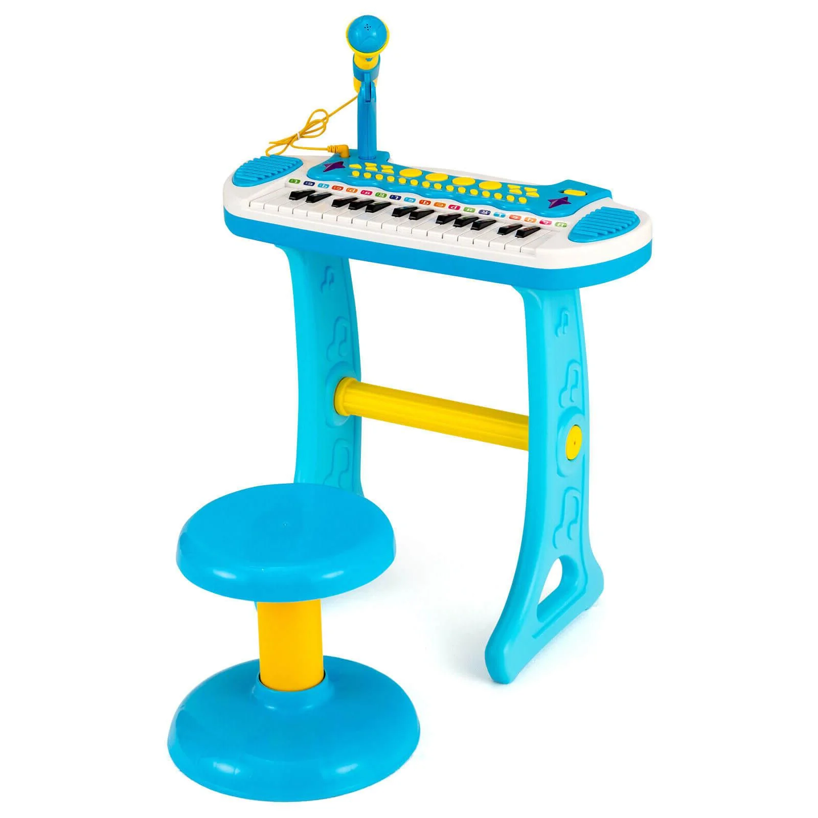 31-Key Kids Piano Keyboard Toy with Microphone and Multiple Sounds for Age 3+ - Image 3