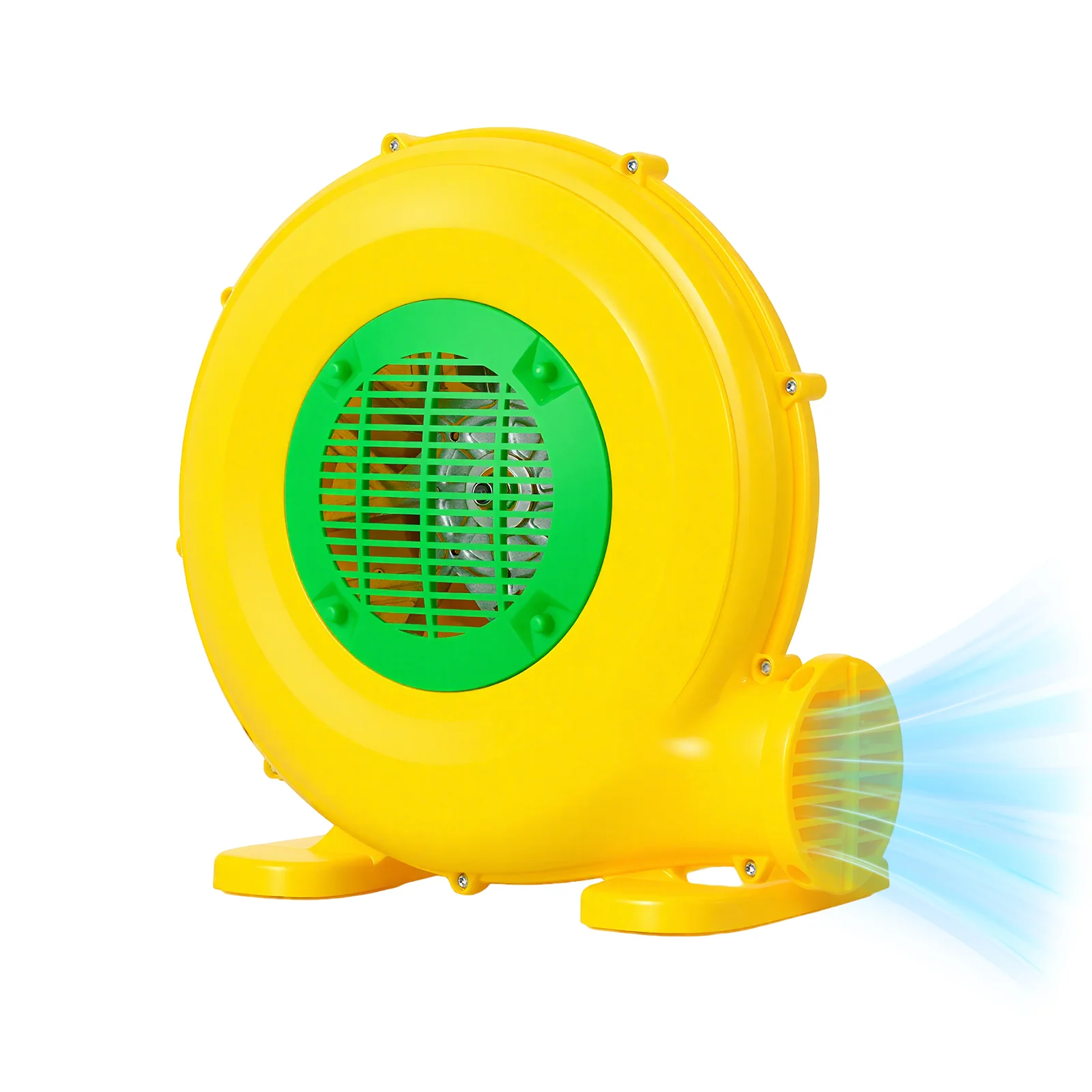 480W Bounce House Blower with Handle and Ground Stakes - Image 2