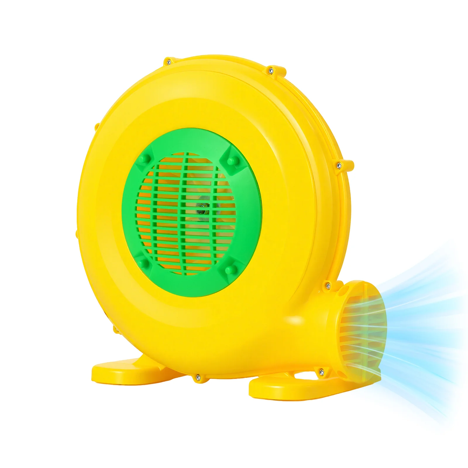 610W Bounce House Blower with Handle and Ground Stakes - Image 2