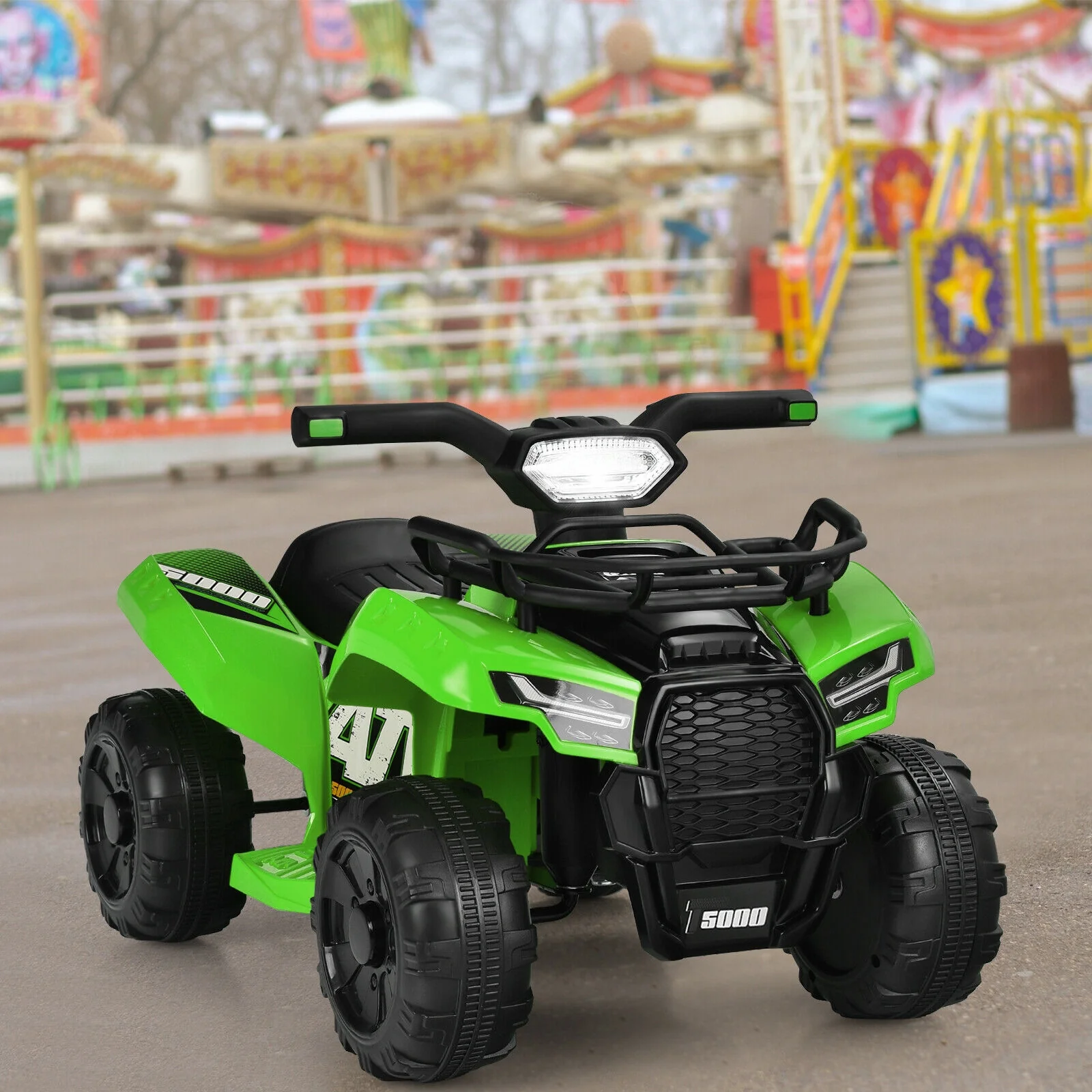 6V Kids ATV Quad Electric Ride On Car with LED Light and MP3 - Image 10