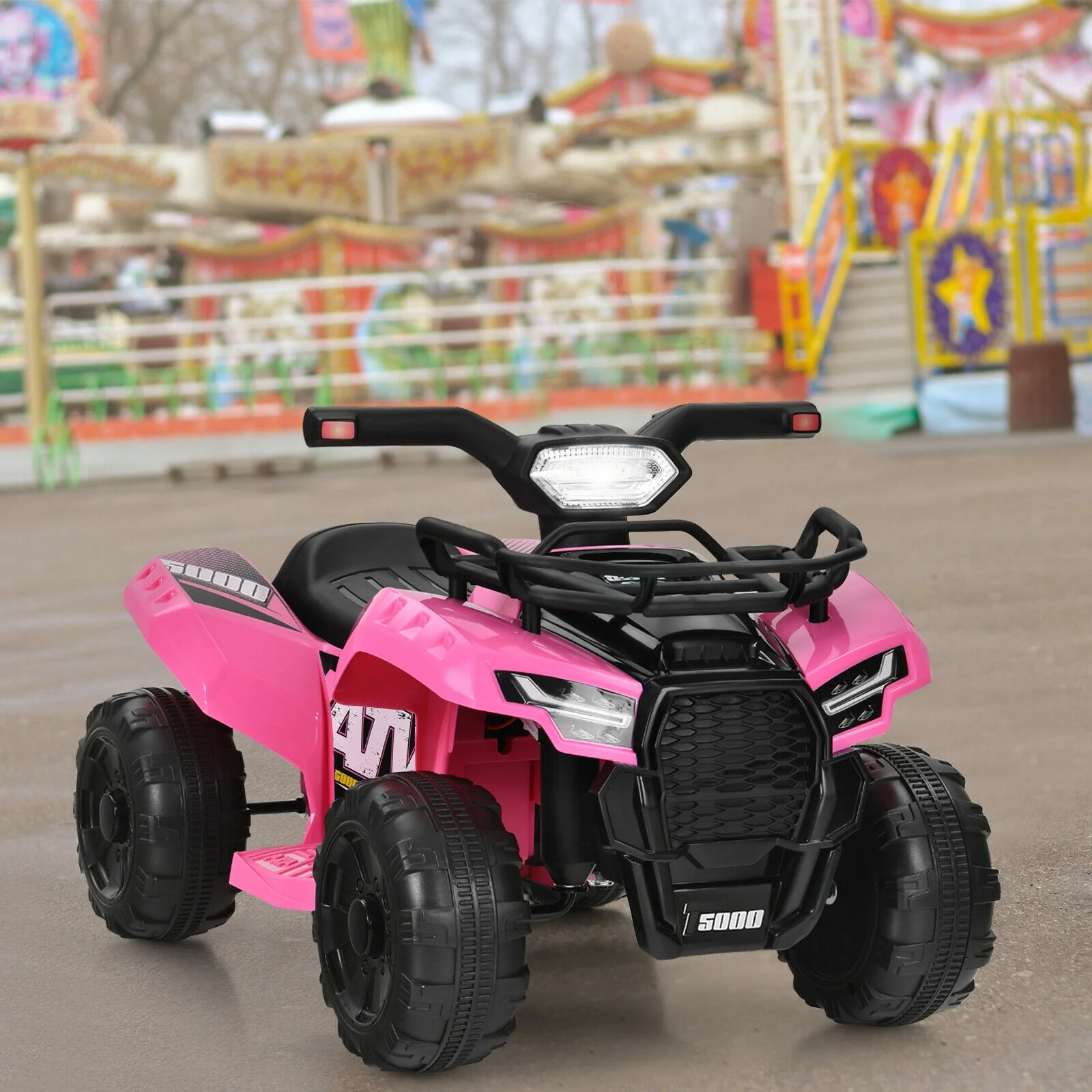 6V Kids ATV Quad Electric Ride On Car with LED Light and MP3 - Image 22