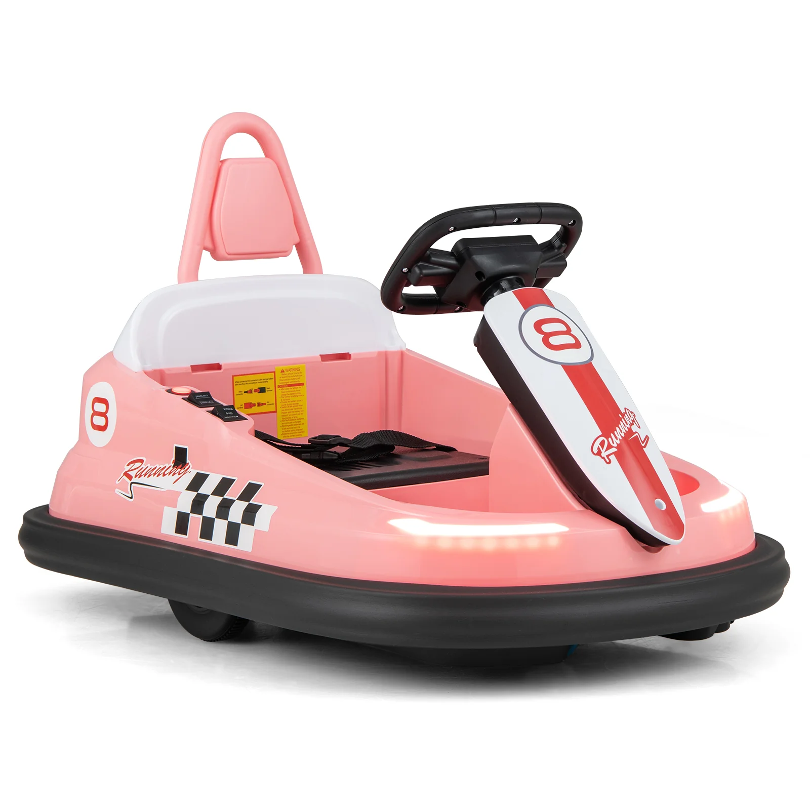 6V kids Ride-on Bumper Car with 360Â° Spinning and Dual Motors - Image 11
