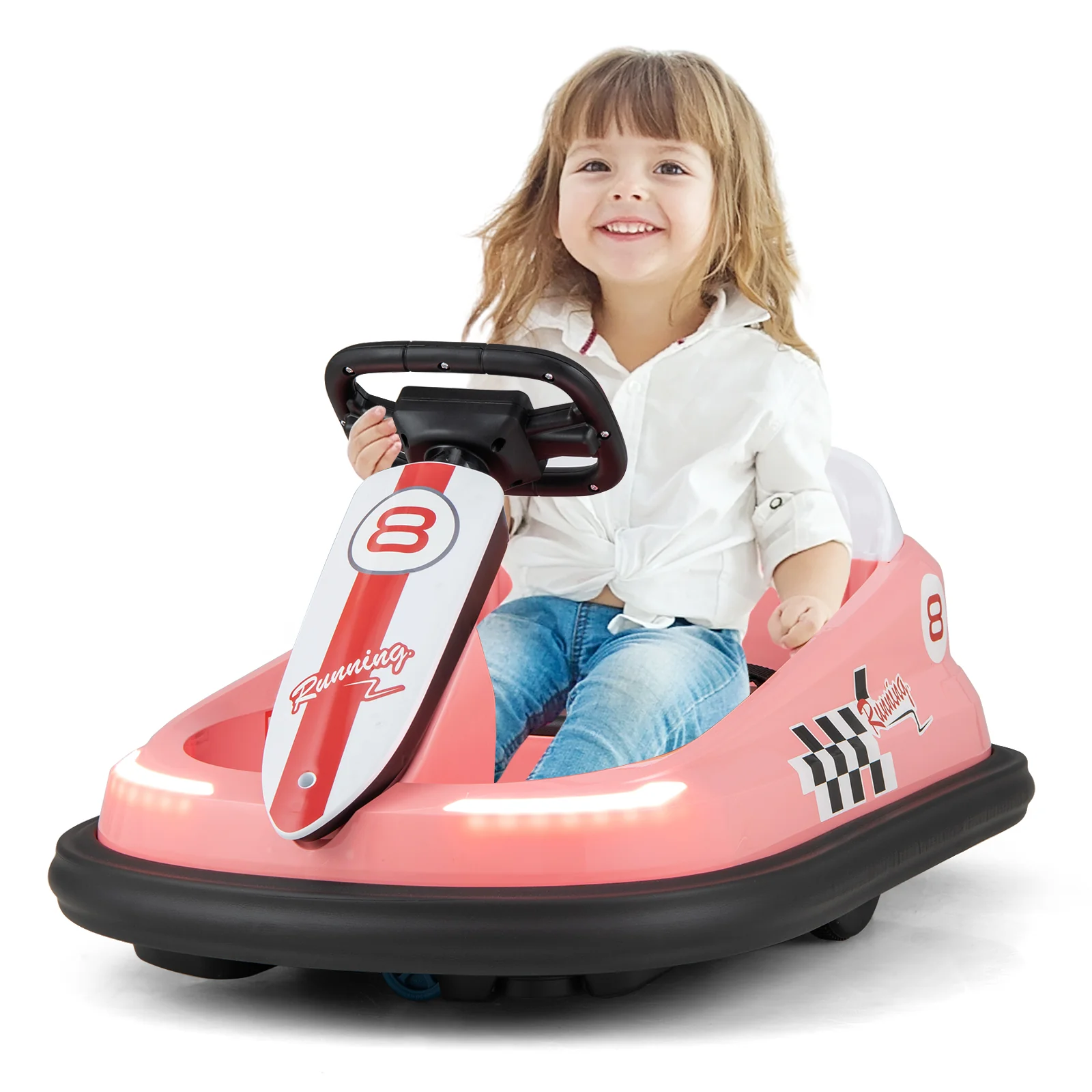 6V kids Ride-on Bumper Car with 360Â° Spinning and Dual Motors - Image 12