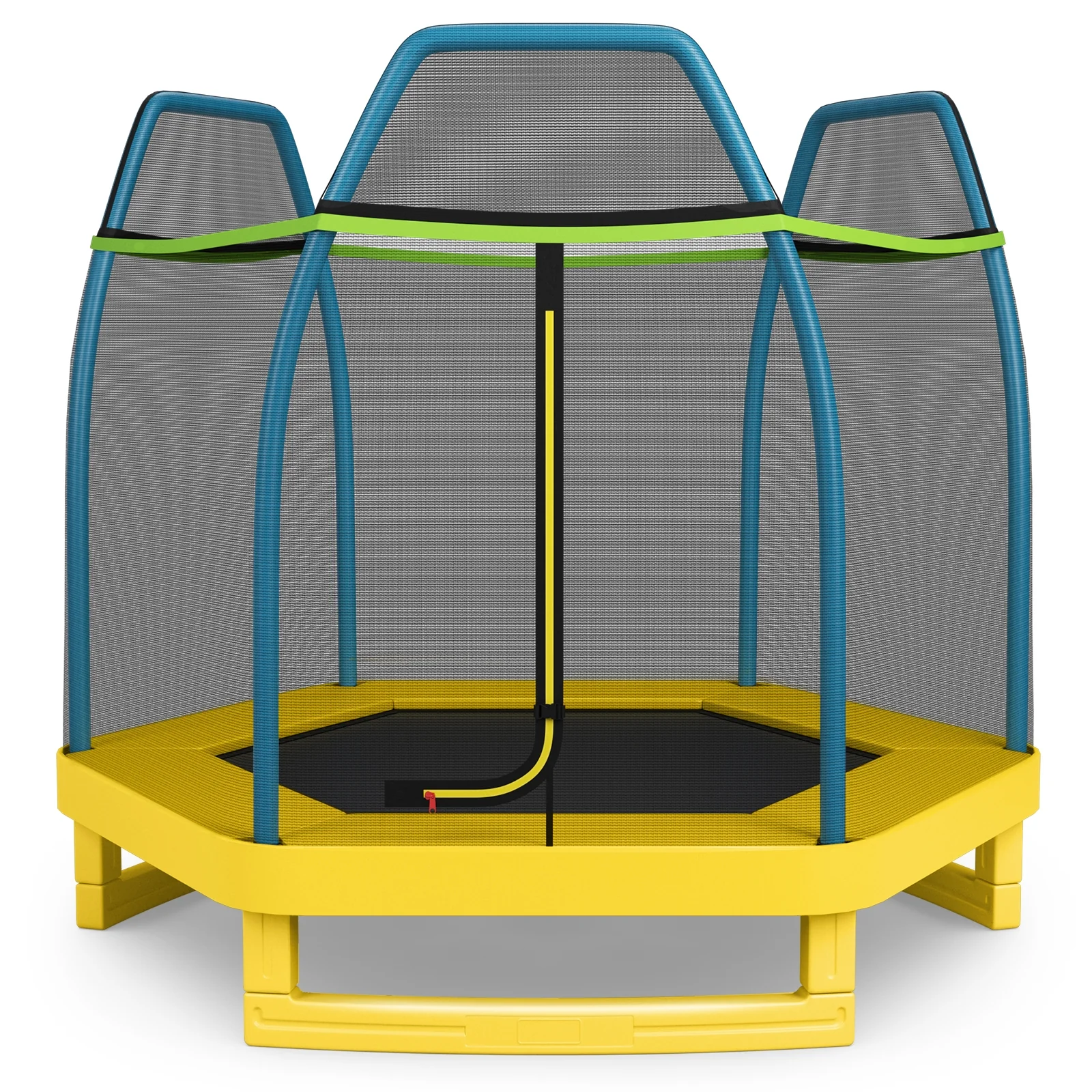 7 Feet Kids Recreational Bounce Jumper Trampoline - Image 18