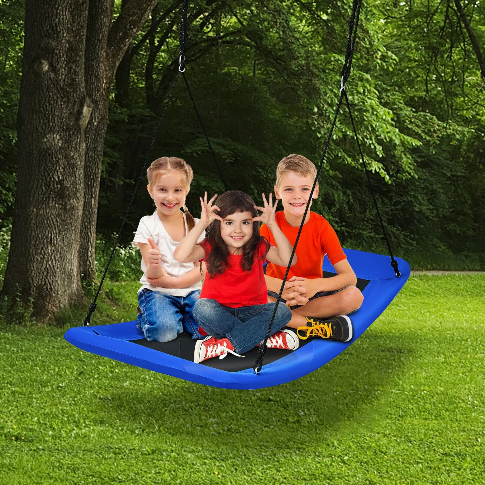 700lb Giant 60 Inch Platform Tree Swing for Kids and Adults - Image 17
