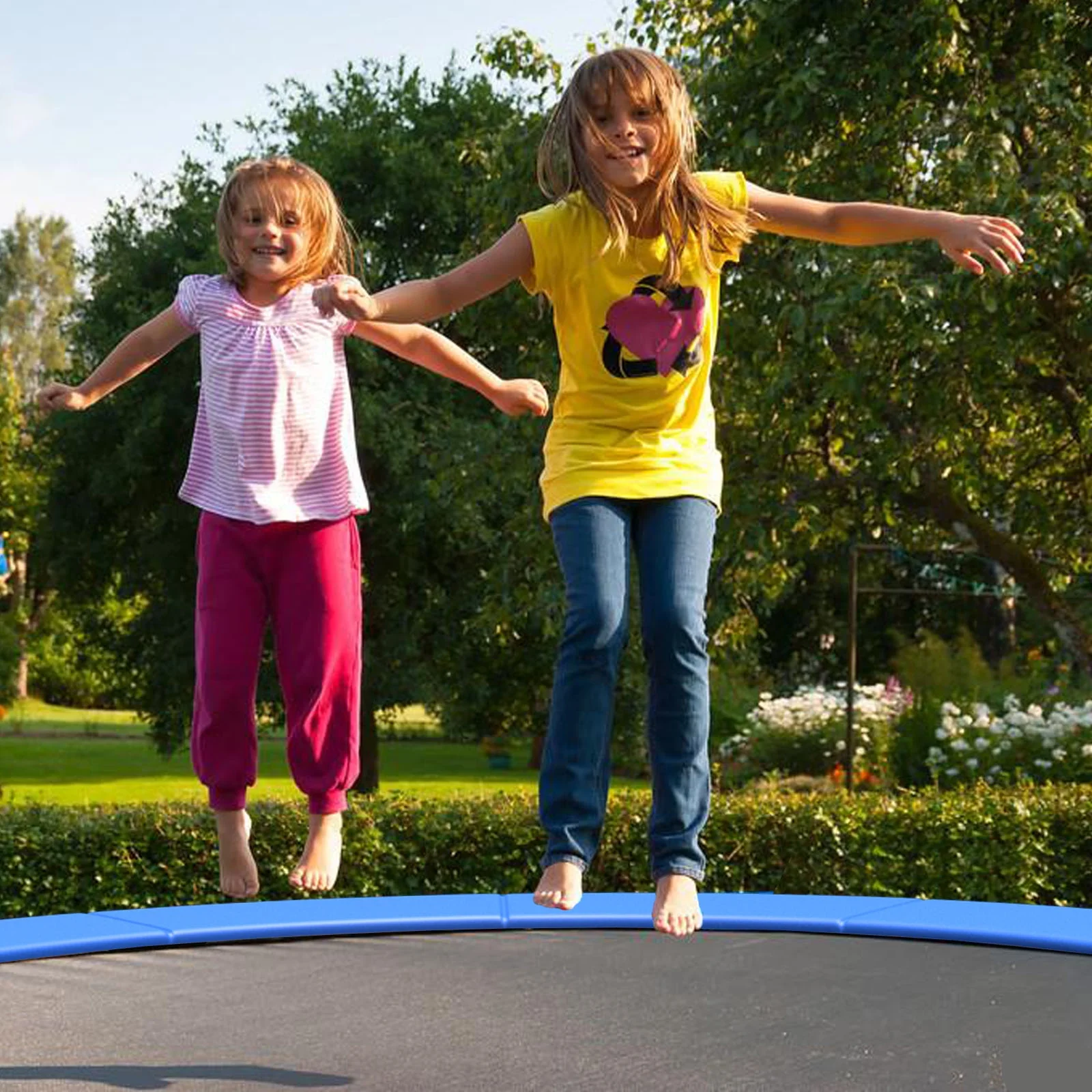 8 Feet Trampoline Spring Safety Cover without Holes - Image 2