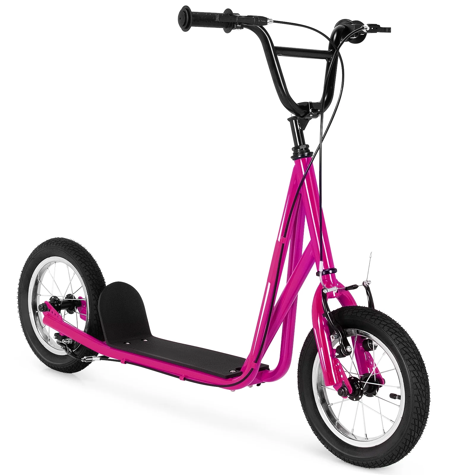 Height Adjustable Kid Kick Scooter with 12 Inch Air Filled Wheel - Image 3