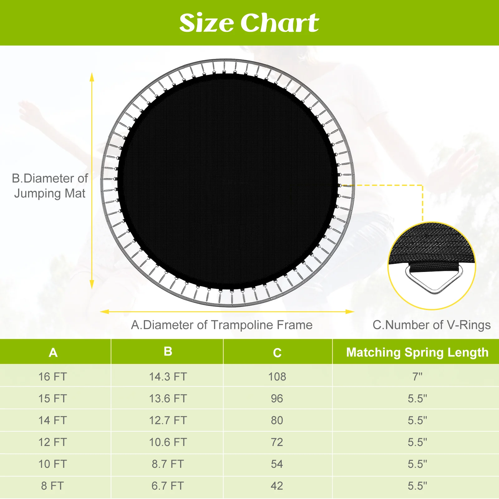 High-Elastic PP Replacement Jumping Mat - Image 21