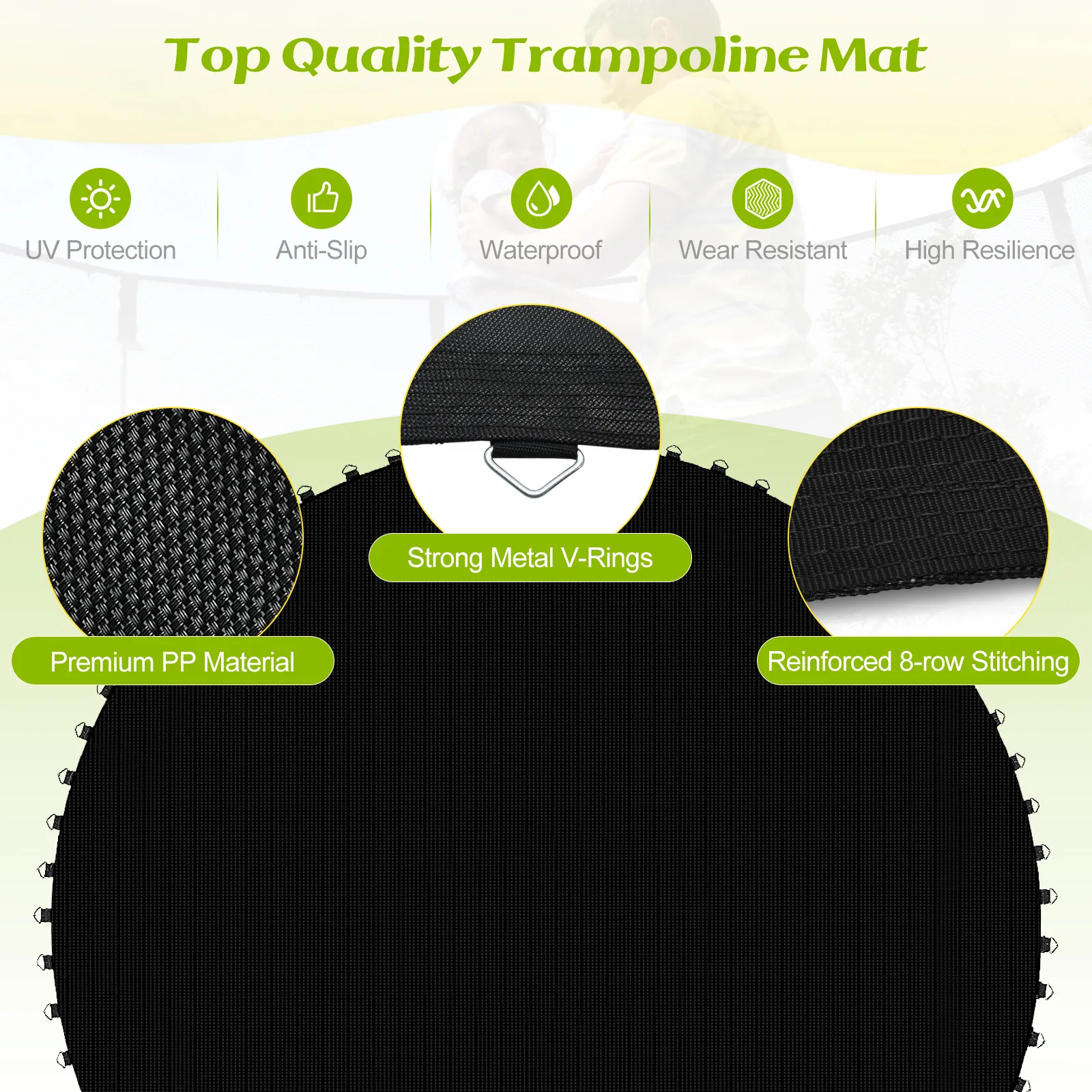 High-Elastic PP Replacement Jumping Mat - Image 22