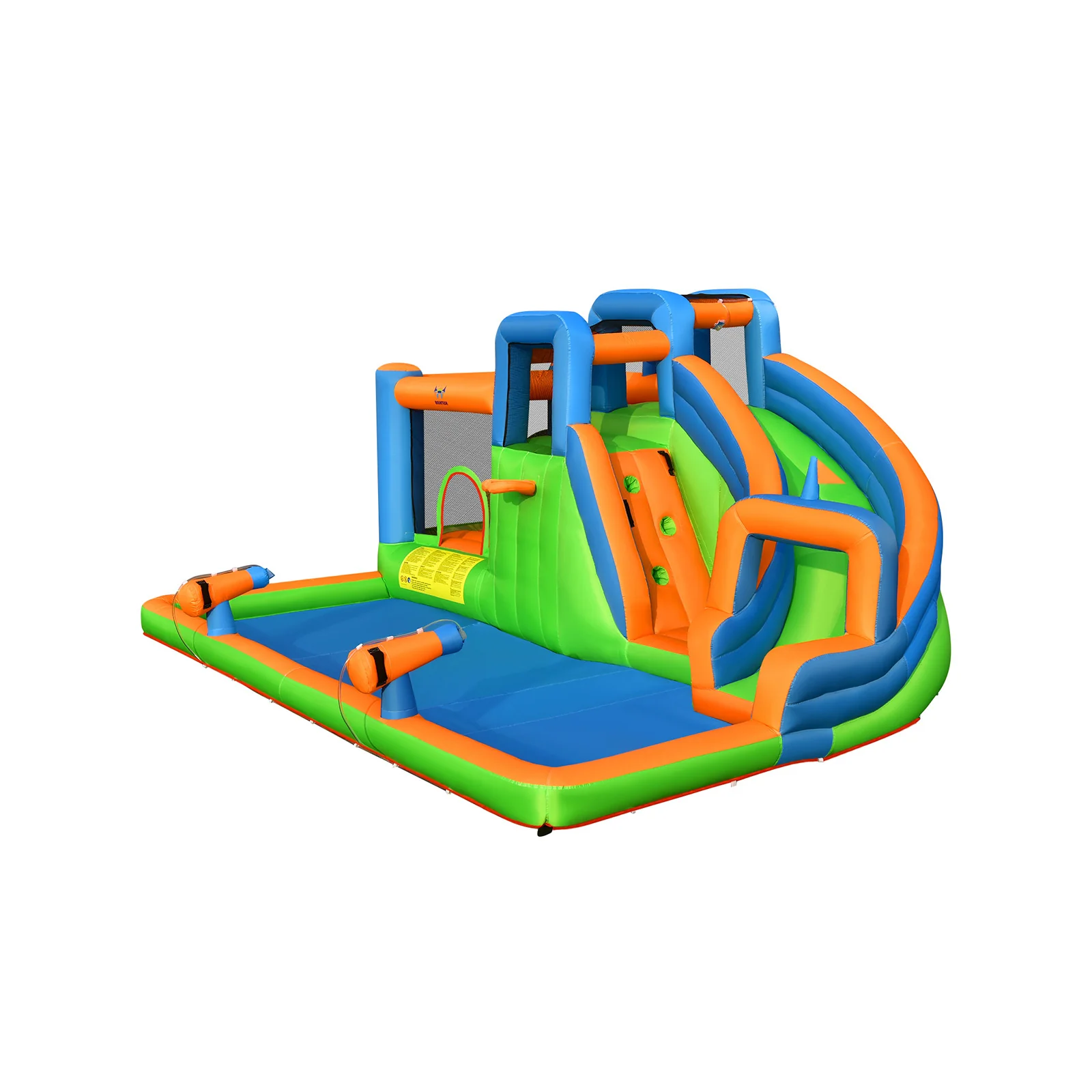 Inflatable Water Slide with Dual Climbing Walls and Blower Excluded - Image 2
