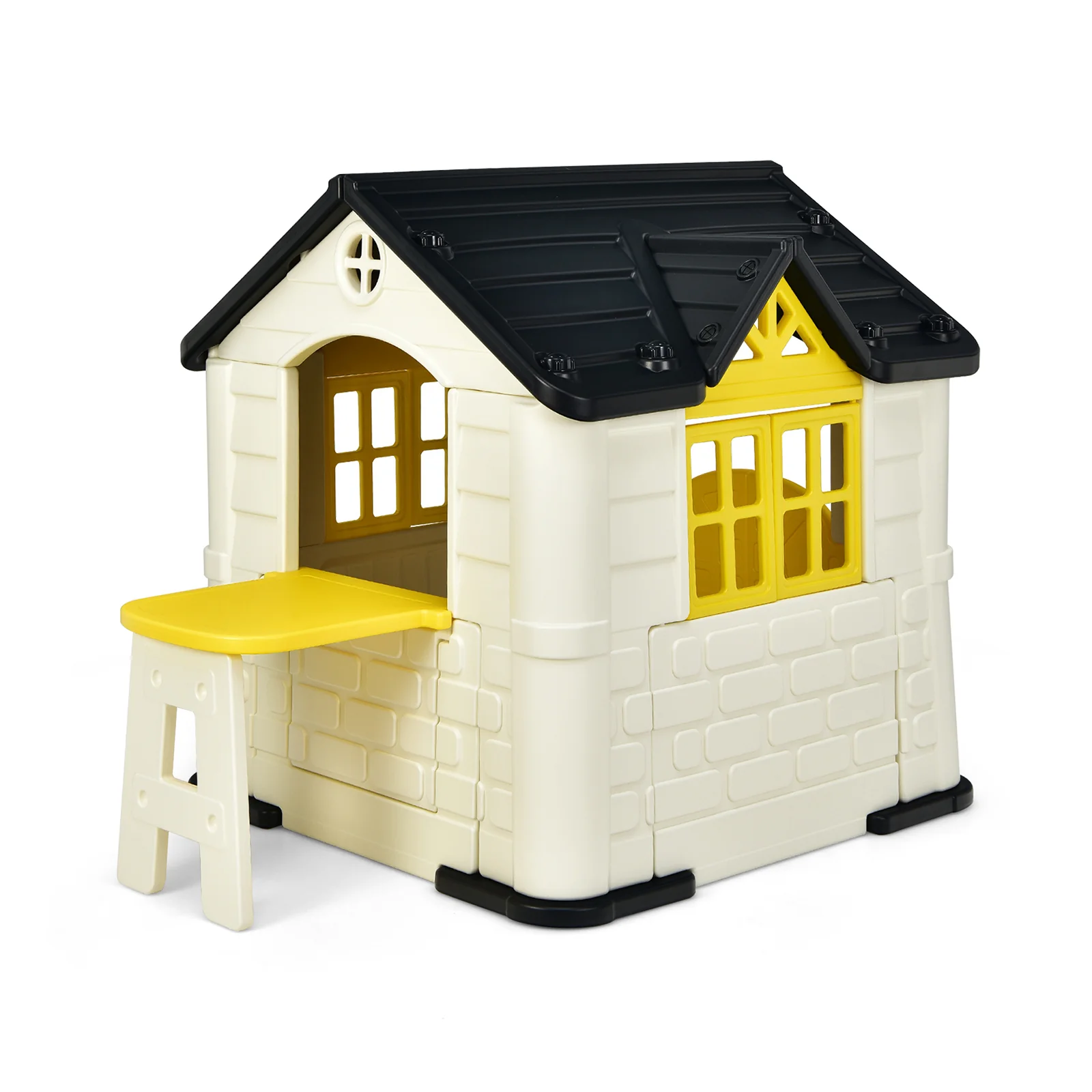 Kidâs Playhouse Pretend Toy House For Boys and Girls 7 Pieces Toy Set - Image 19