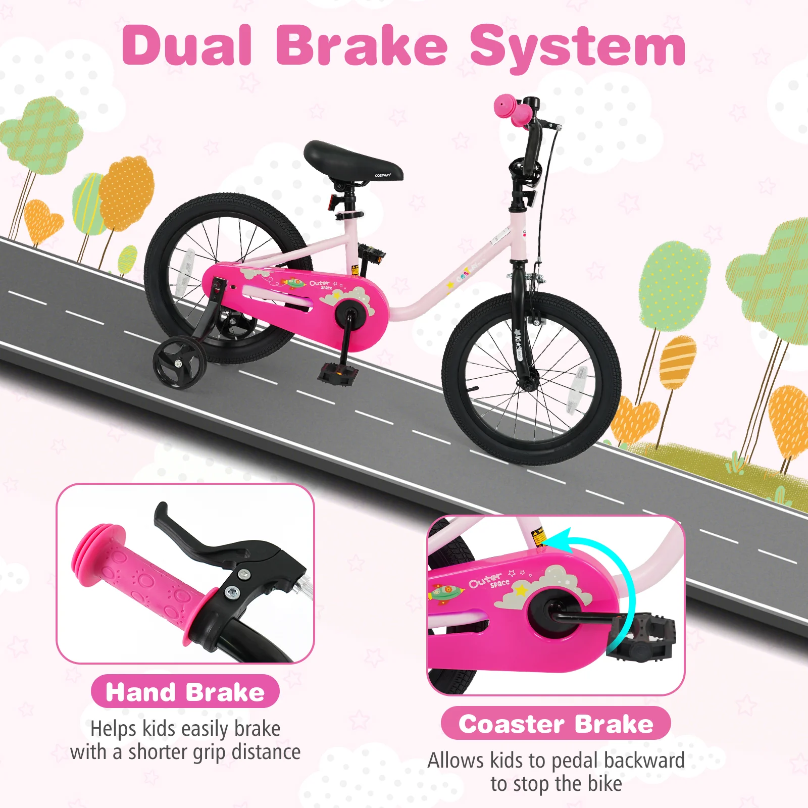 Kids Bike for 3-7 Years Old Boys and Girls 12/14/16-Inch Children Bicycle - Image 14