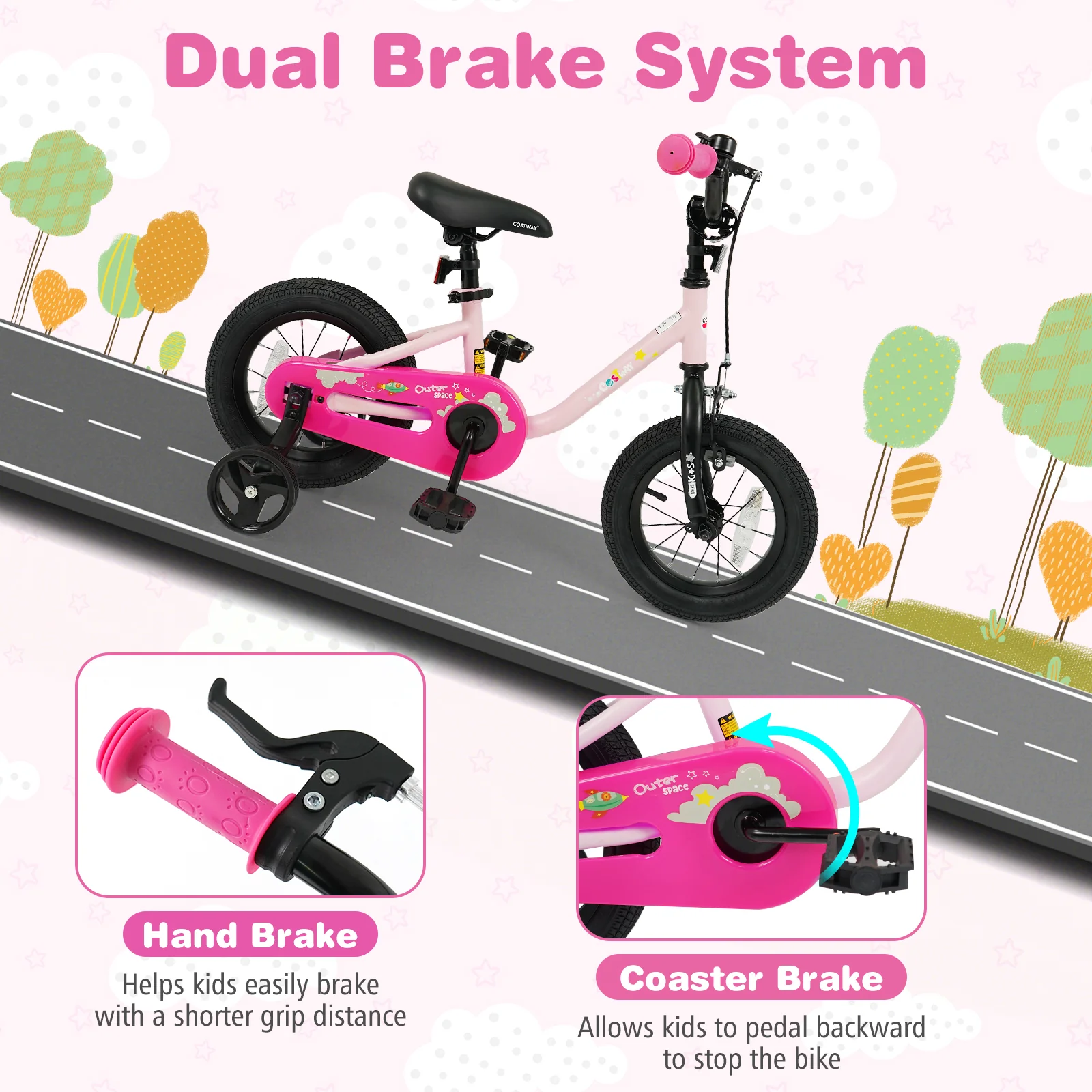 Kids Bike for 3-7 Years Old Boys and Girls 12/14/16-Inch Children Bicycle - Image 22