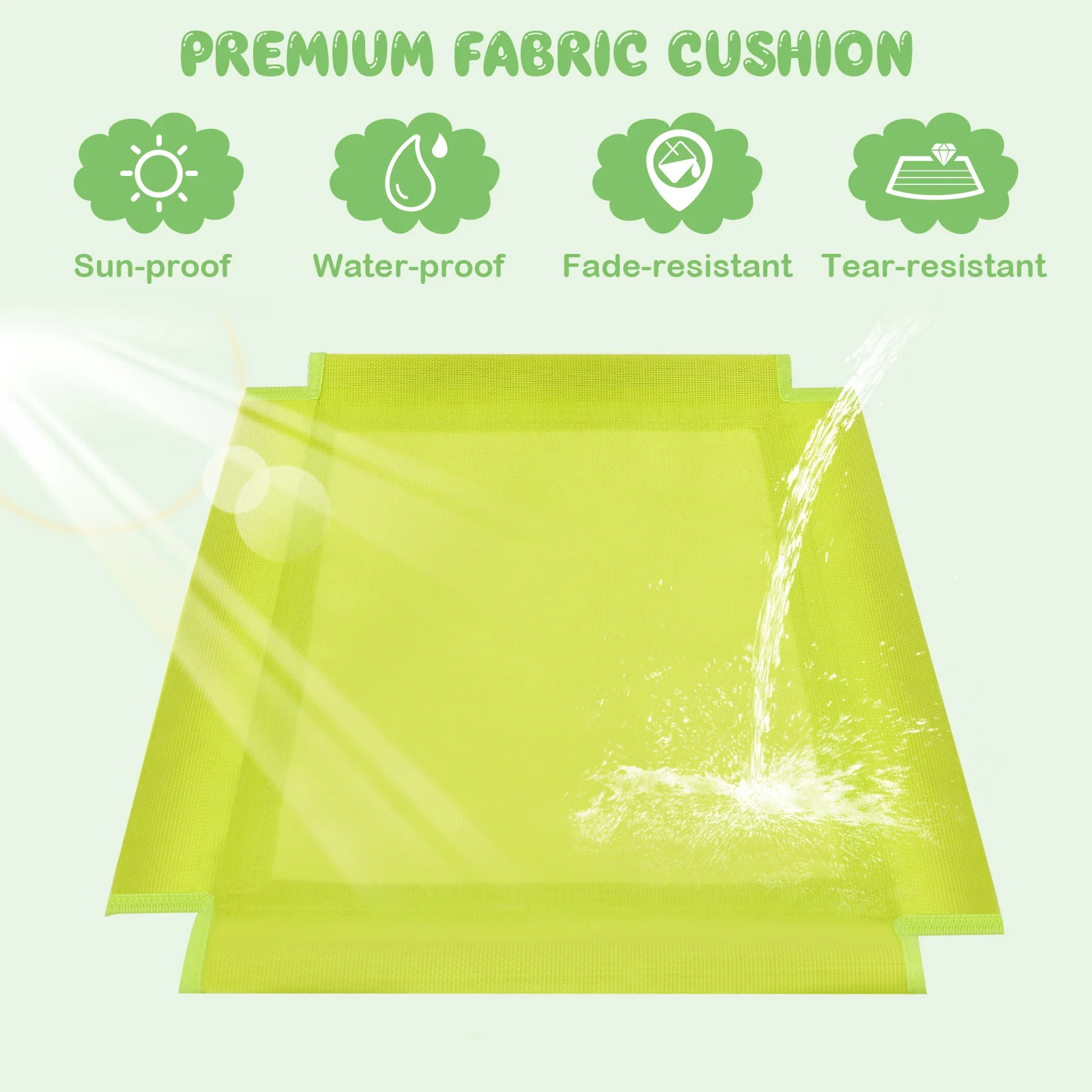 Kids Climbing Dome with Slide and Fabric Cushion for Garden Yard - Image 14