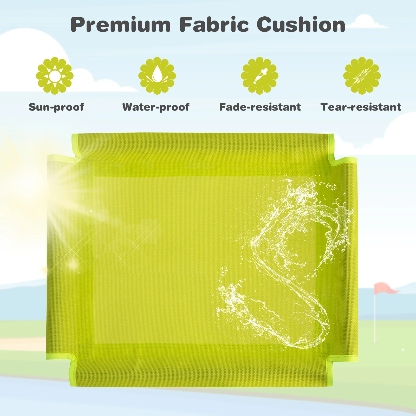 Kids Climbing Dome with Slide and Fabric Cushion for Garden Yard - Image 6