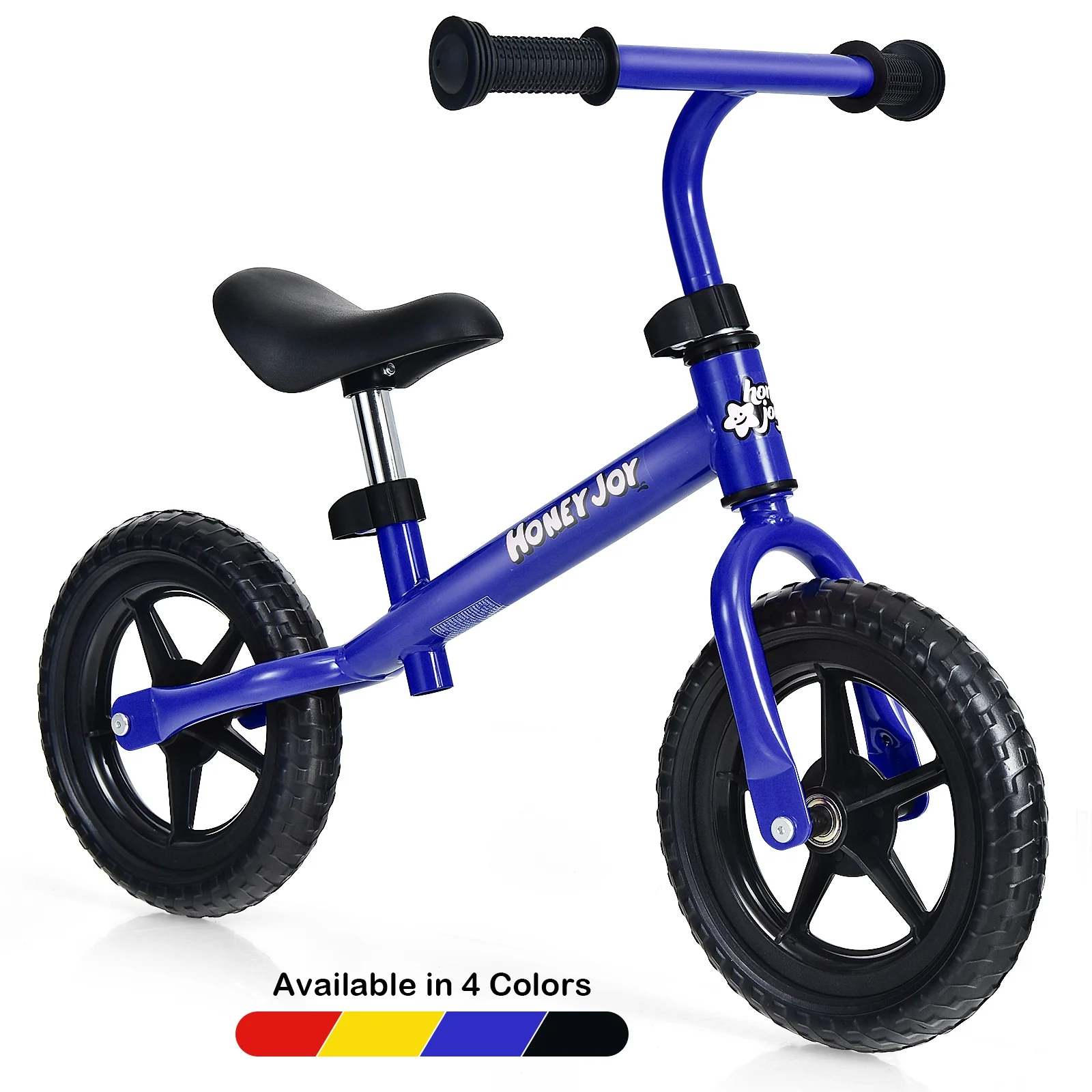 Kids No Pedal Balance Bike with Adjustable Handlebar and Seat - Image 12