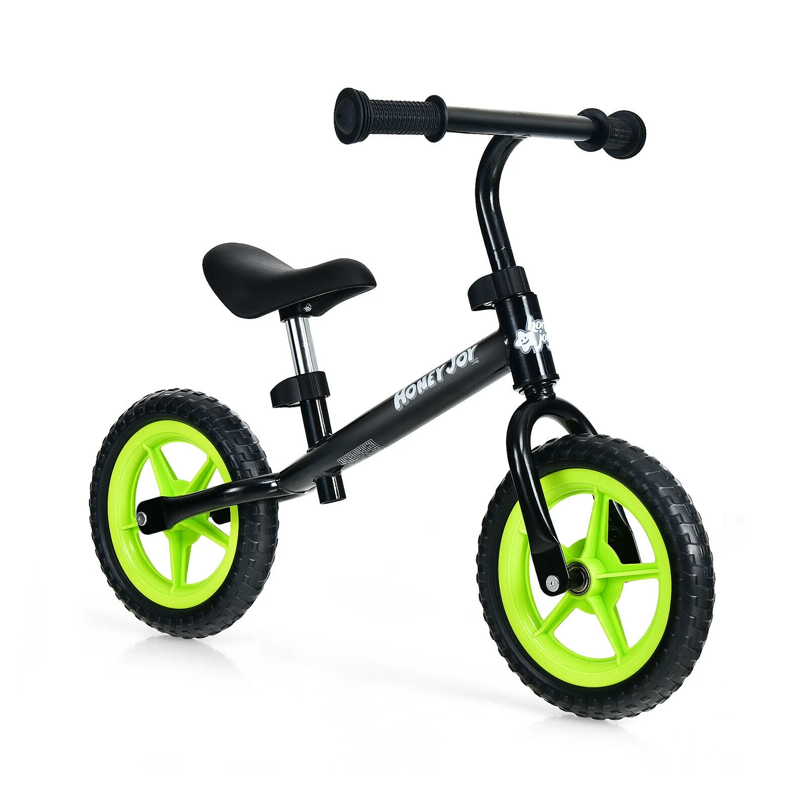 Kids No Pedal Balance Bike with Adjustable Handlebar and Seat - Image 3