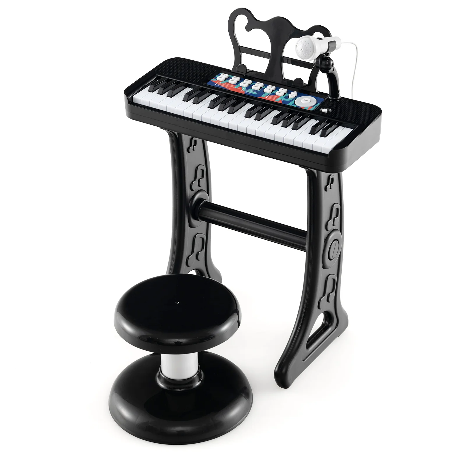 Kids Piano Keyboard 37-Key Kids Toy Keyboard Piano with Microphone for 3+ Kids - Image 11