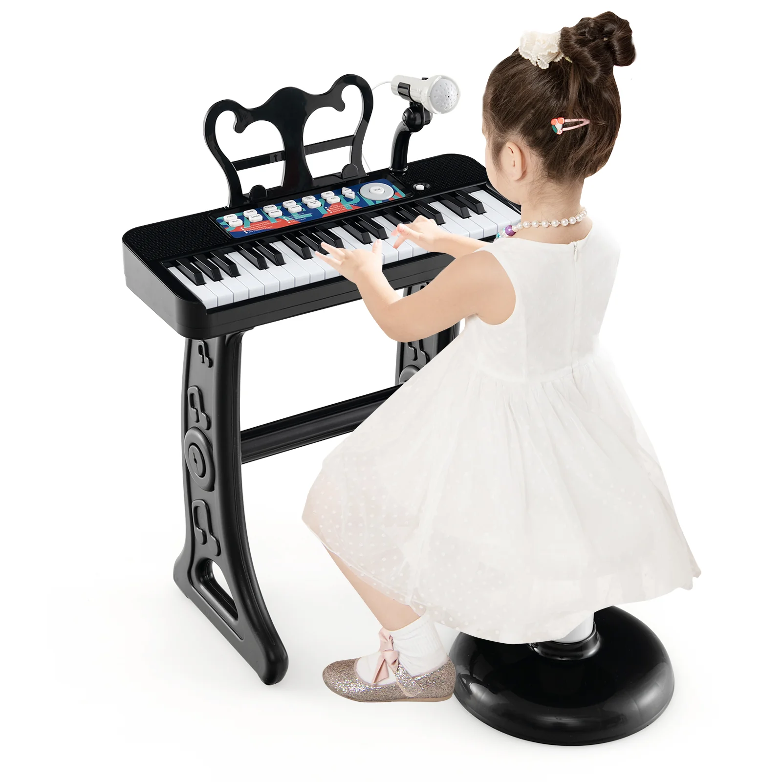 Kids Piano Keyboard 37-Key Kids Toy Keyboard Piano with Microphone for 3+ Kids - Image 12