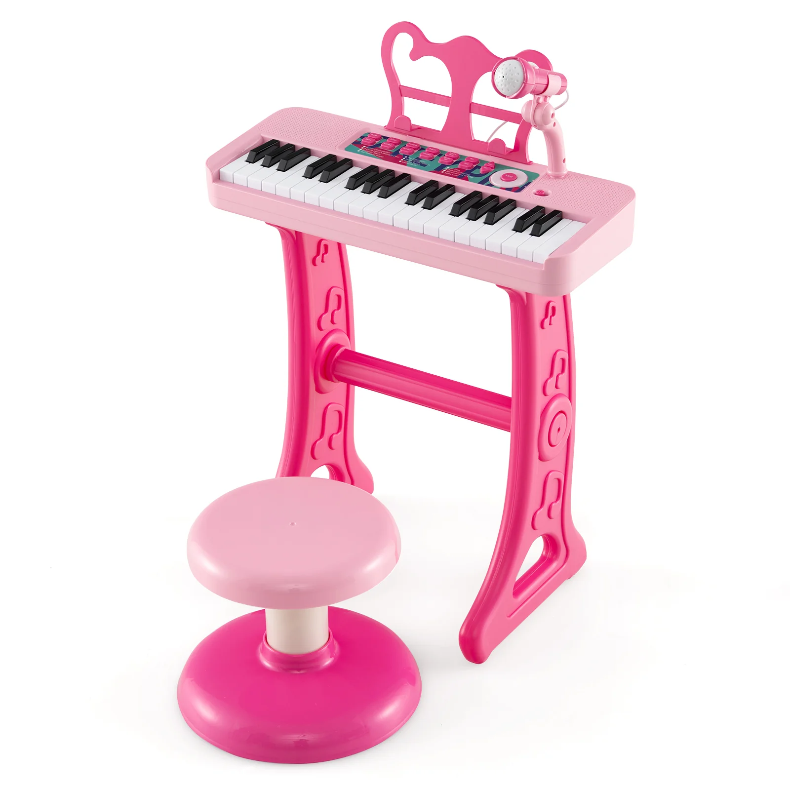 Kids Piano Keyboard 37-Key Kids Toy Keyboard Piano with Microphone for 3+ Kids - Image 19
