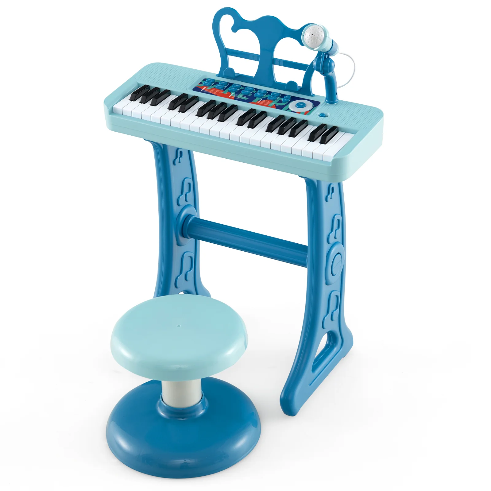 Kids Piano Keyboard 37-Key Kids Toy Keyboard Piano with Microphone for 3+ Kids - Image 3