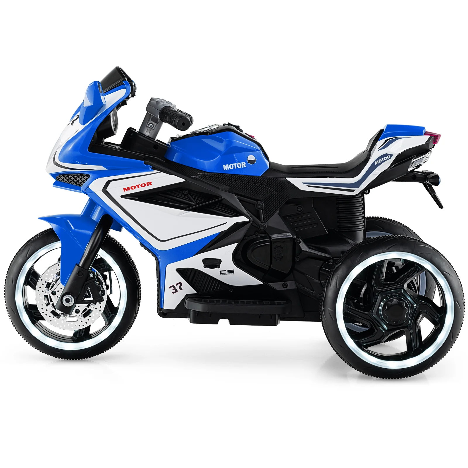 Kids Ride on Motorcycle 6V Battery Powered Mini Electric Motorbike with LED Lights - Image 11