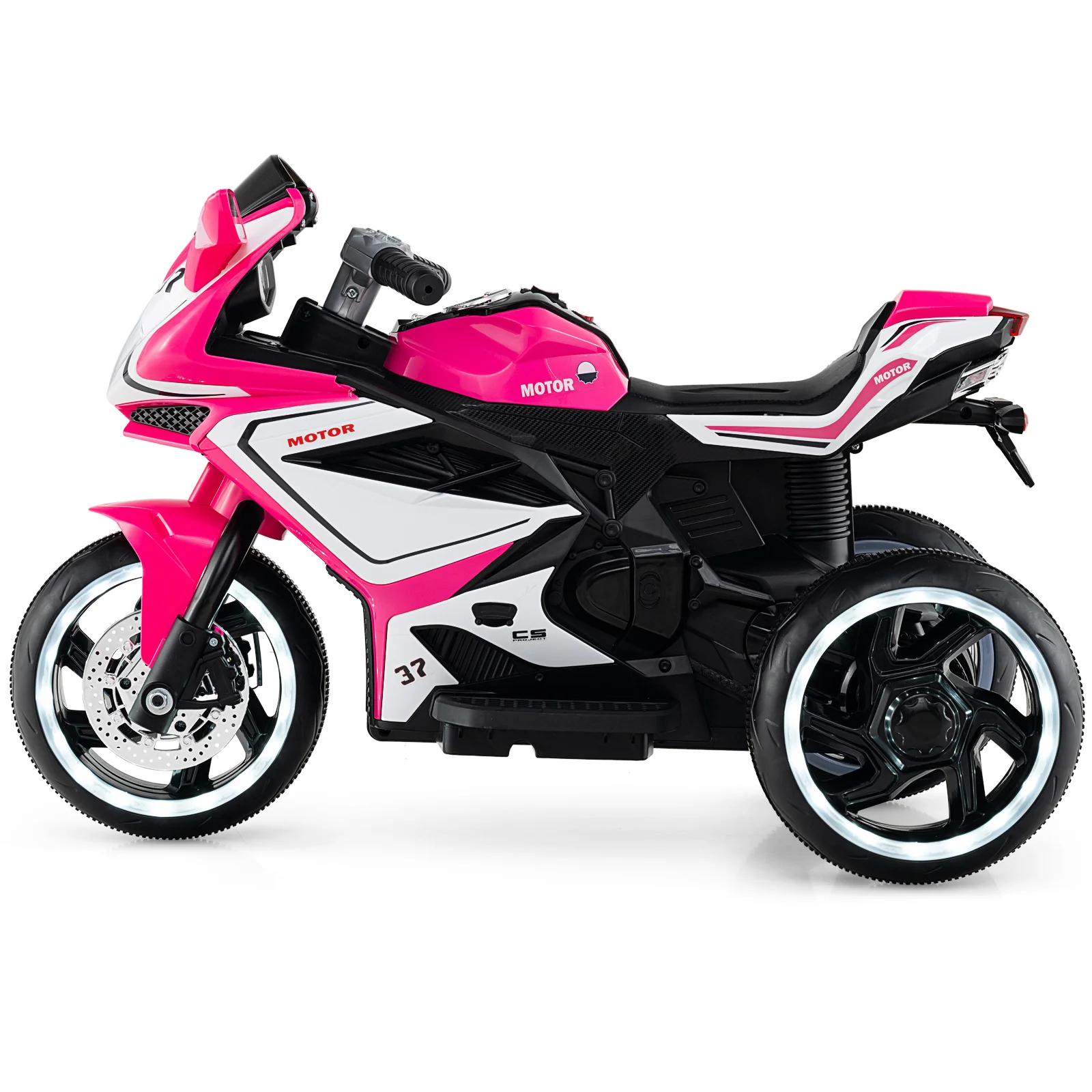 Kids Ride on Motorcycle 6V Battery Powered Mini Electric Motorbike with LED Lights - Image 19
