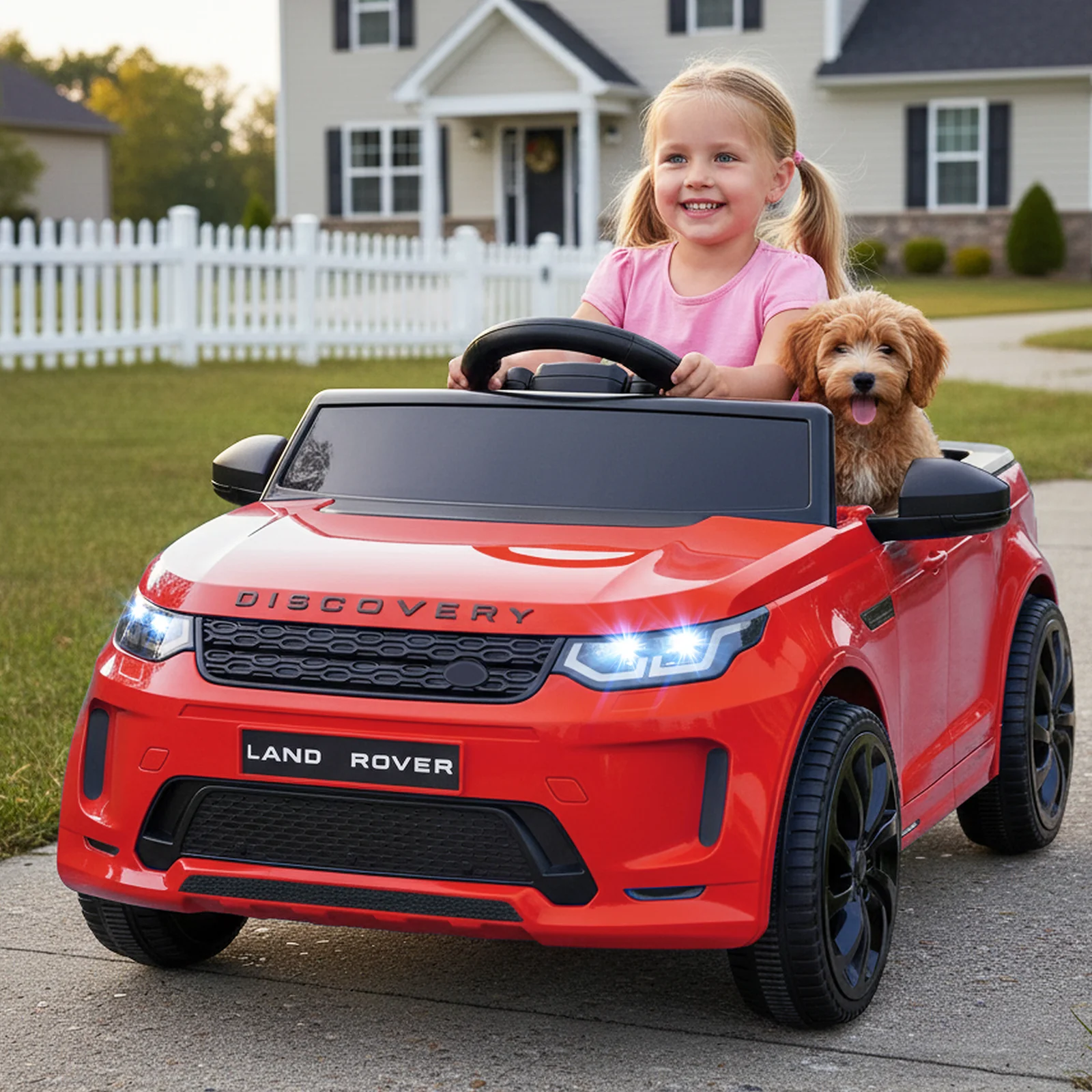 Licensed Land Rover Kids Ride on Car 12V Battery Powered Kids Electric Car - Image 17