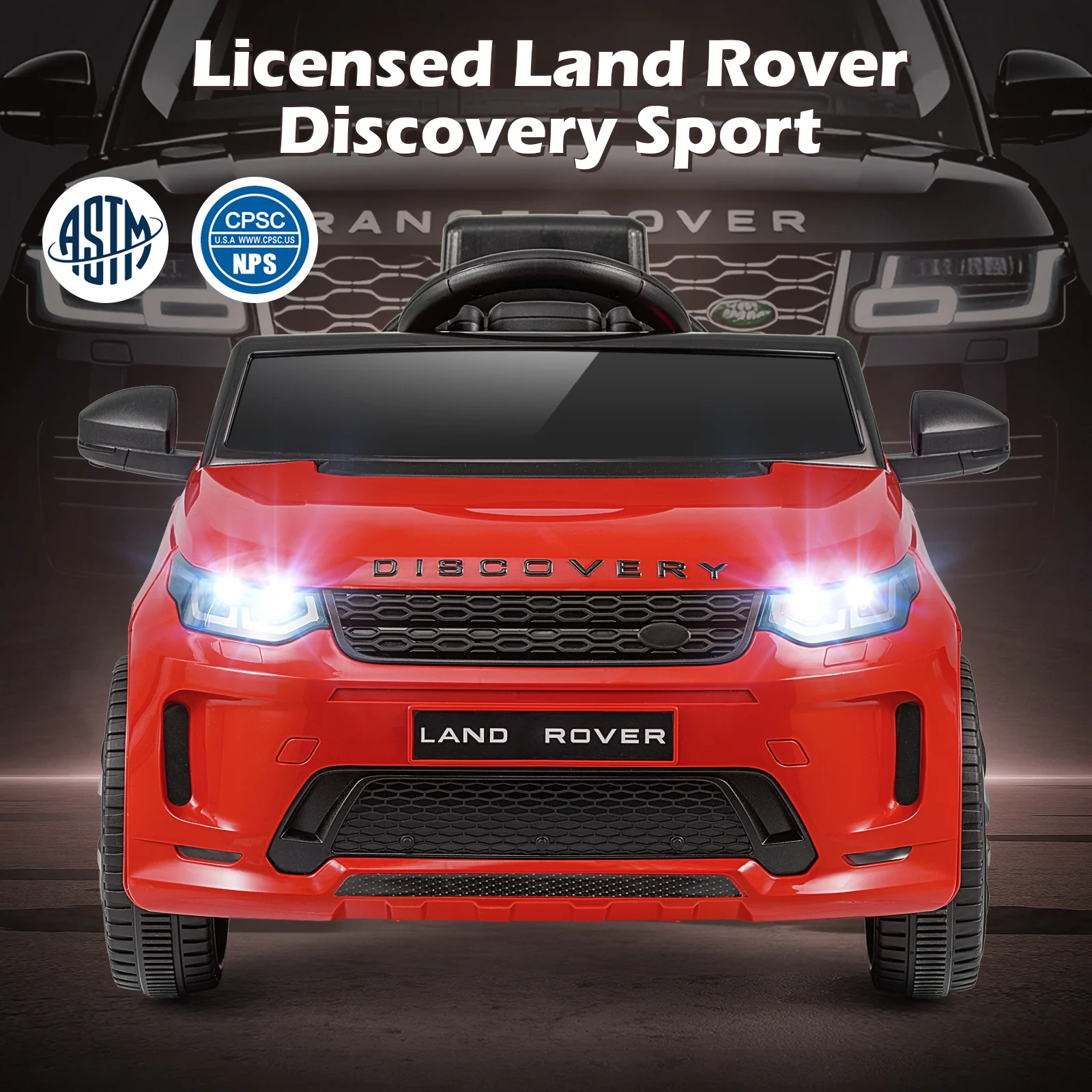 Licensed Land Rover Kids Ride on Car 12V Battery Powered Kids Electric Car - Image 21