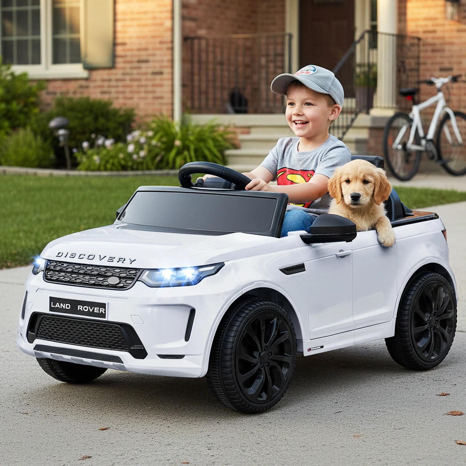 Licensed Land Rover Kids Ride on Car 12V Battery Powered Kids Electric Car - Image 25