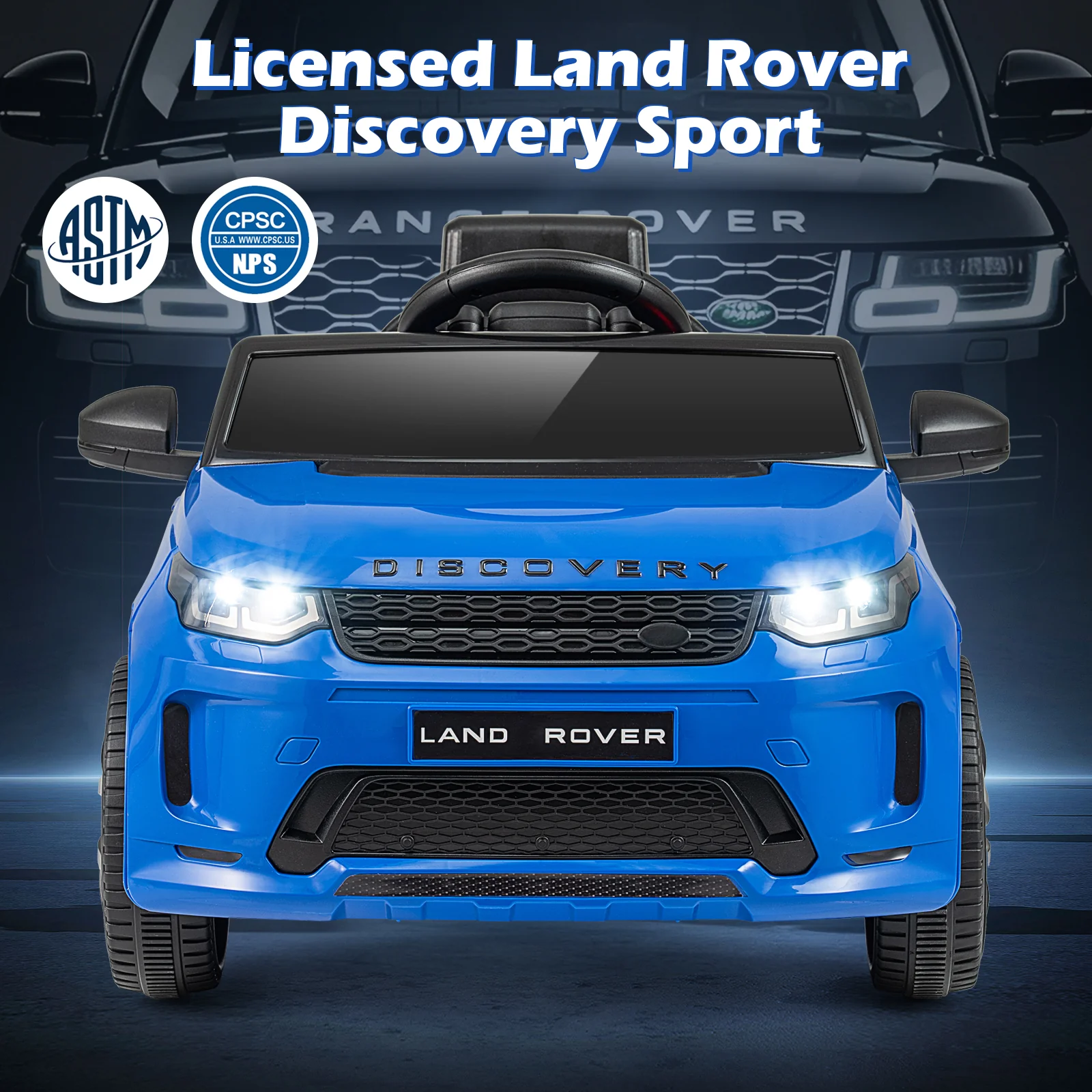 Licensed Land Rover Kids Ride on Car 12V Battery Powered Kids Electric Car - Image 38
